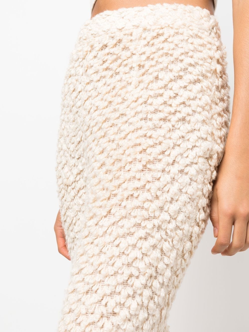 knit flare lounge trousers - 5