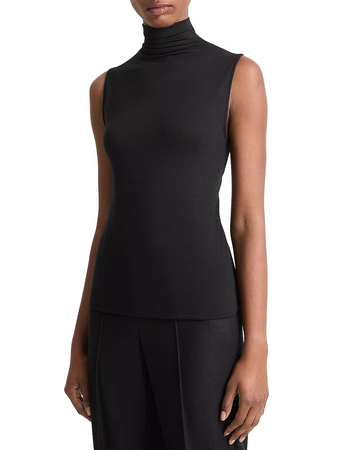 Turtleneck Sleeveless Top - 4