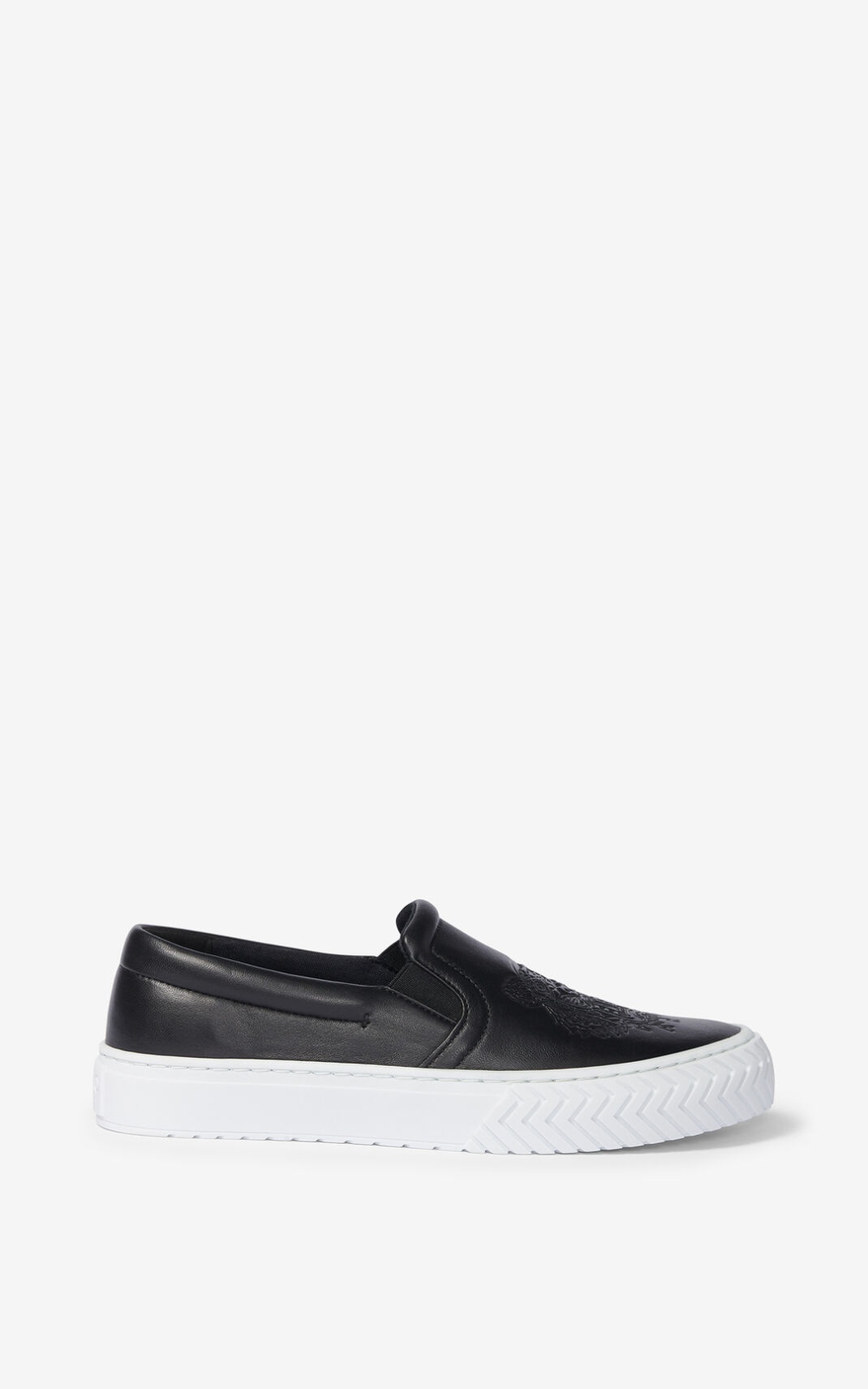 K-Skate leather sneakers without laces - 1