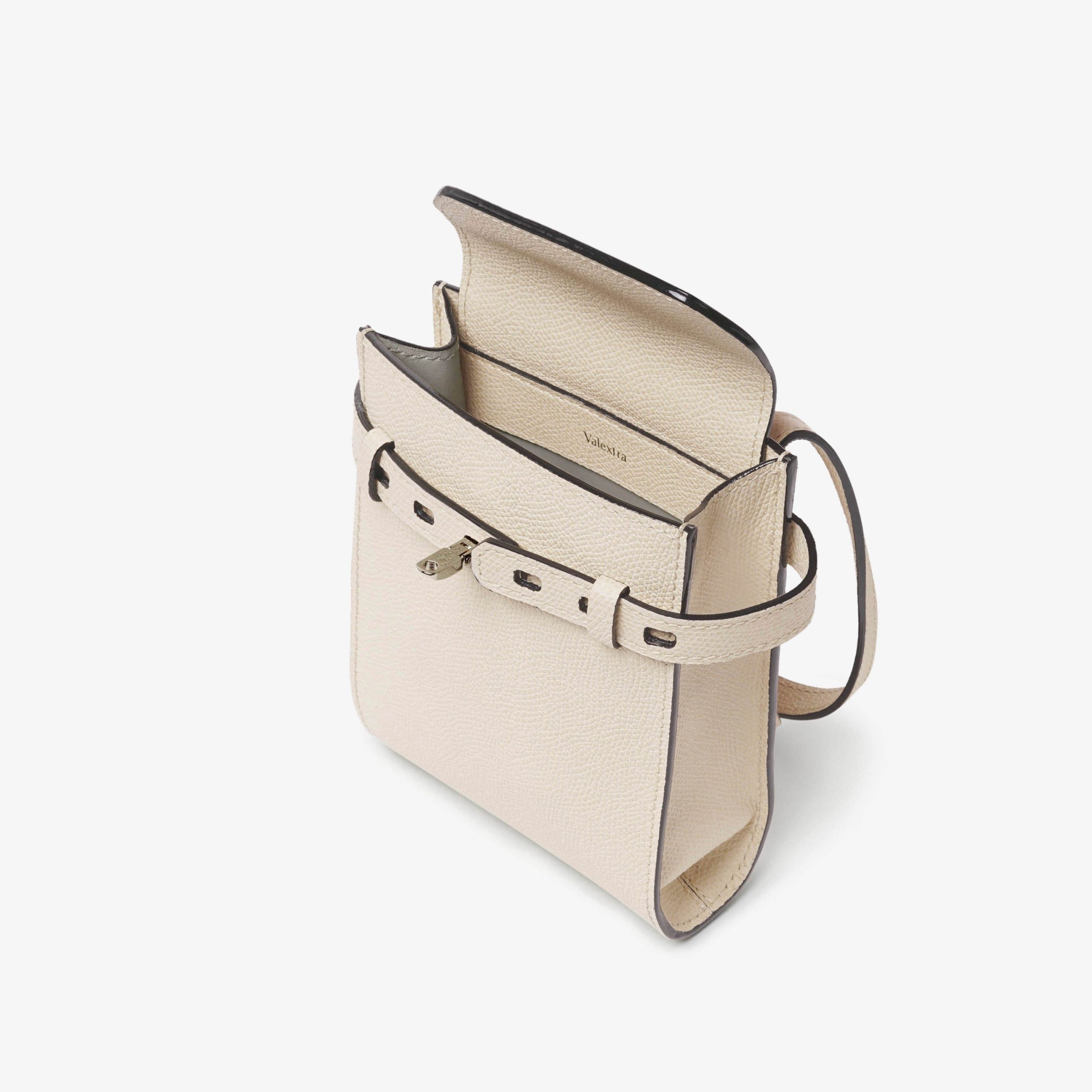 Valextra – Brera B Slim Crossbody Bag – Pergamena - 5