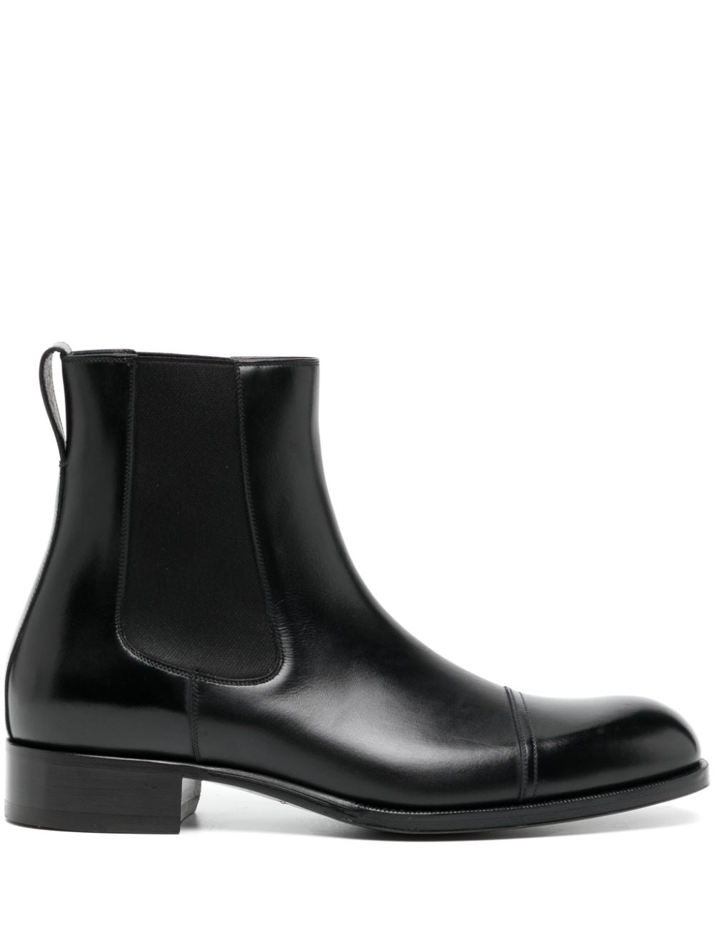 LEATHER ANKLE BOOTS - 1