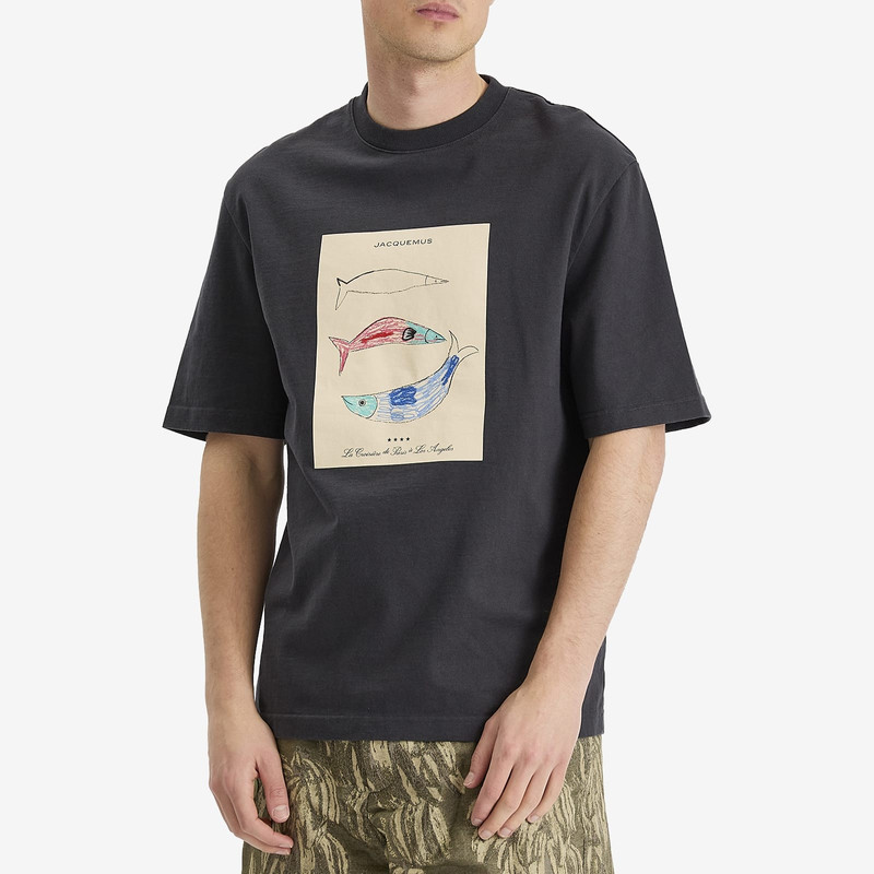 JACQUEMUS Jacquemus LE TSHIRT MARINO outlook