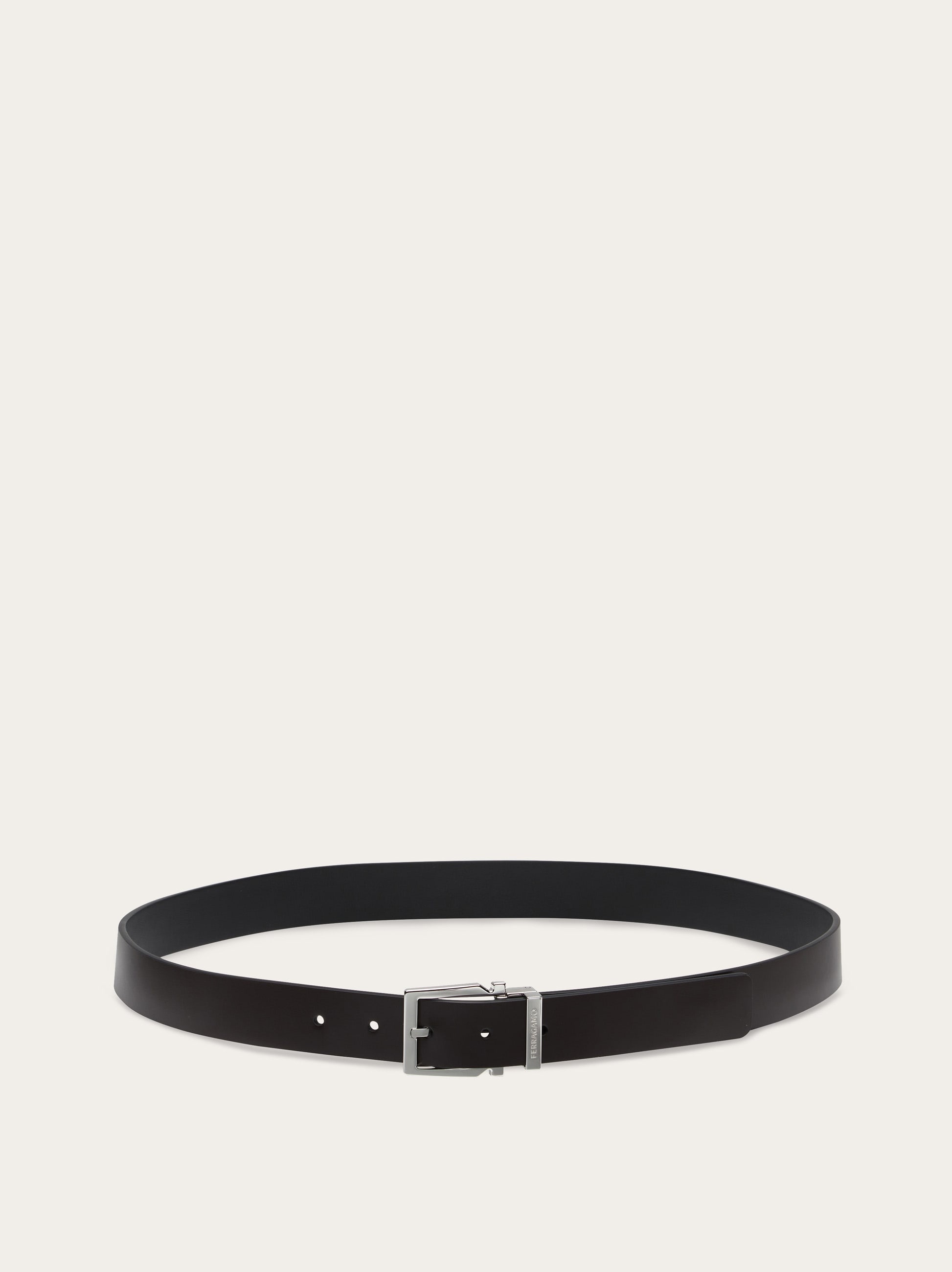 Reversible and adjustable Gancini belt - 3