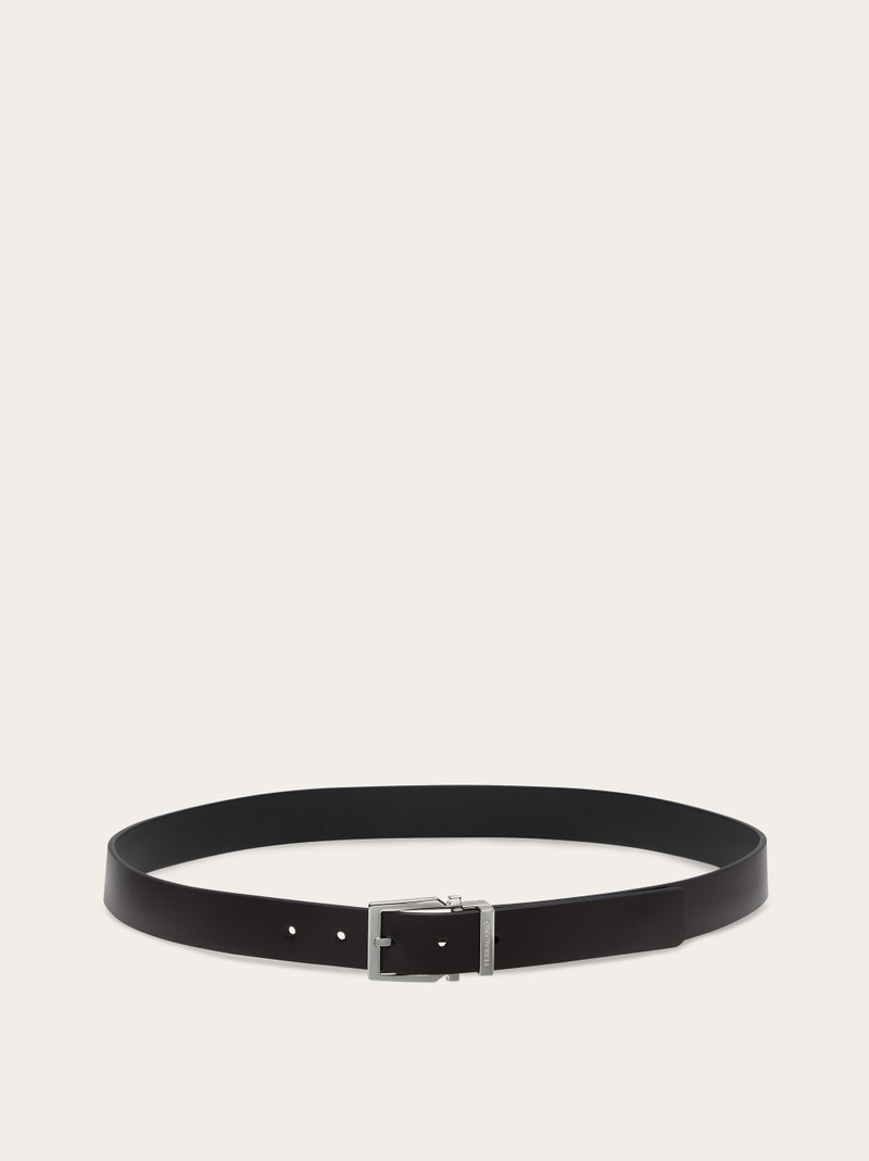 Reversible and adjustable Gancini belt 3