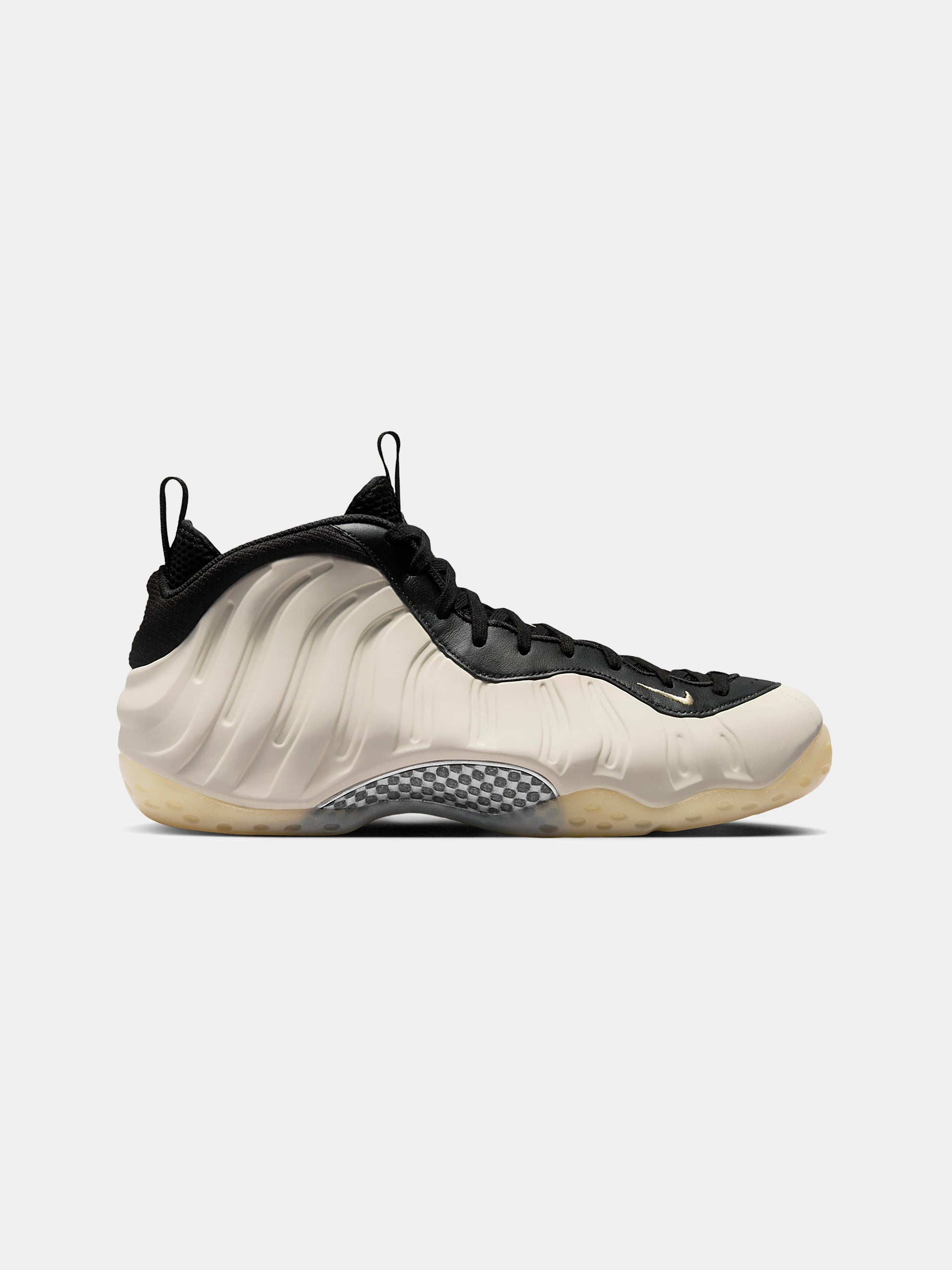 AIR FOAMPOSITE ONE (BLACK/TEAM GOLD-LT OREWOOD BRN-CHROME) - 1