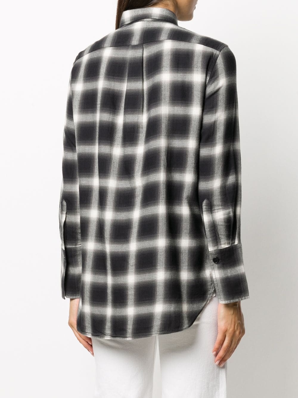 checked longsleeve shirt - 4