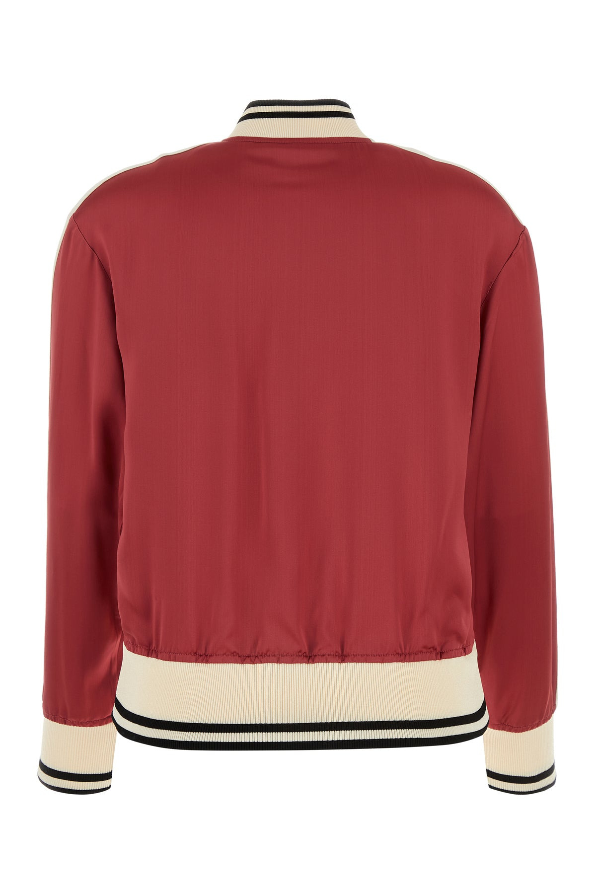 Tiziano red viscose bomber jacket - 2