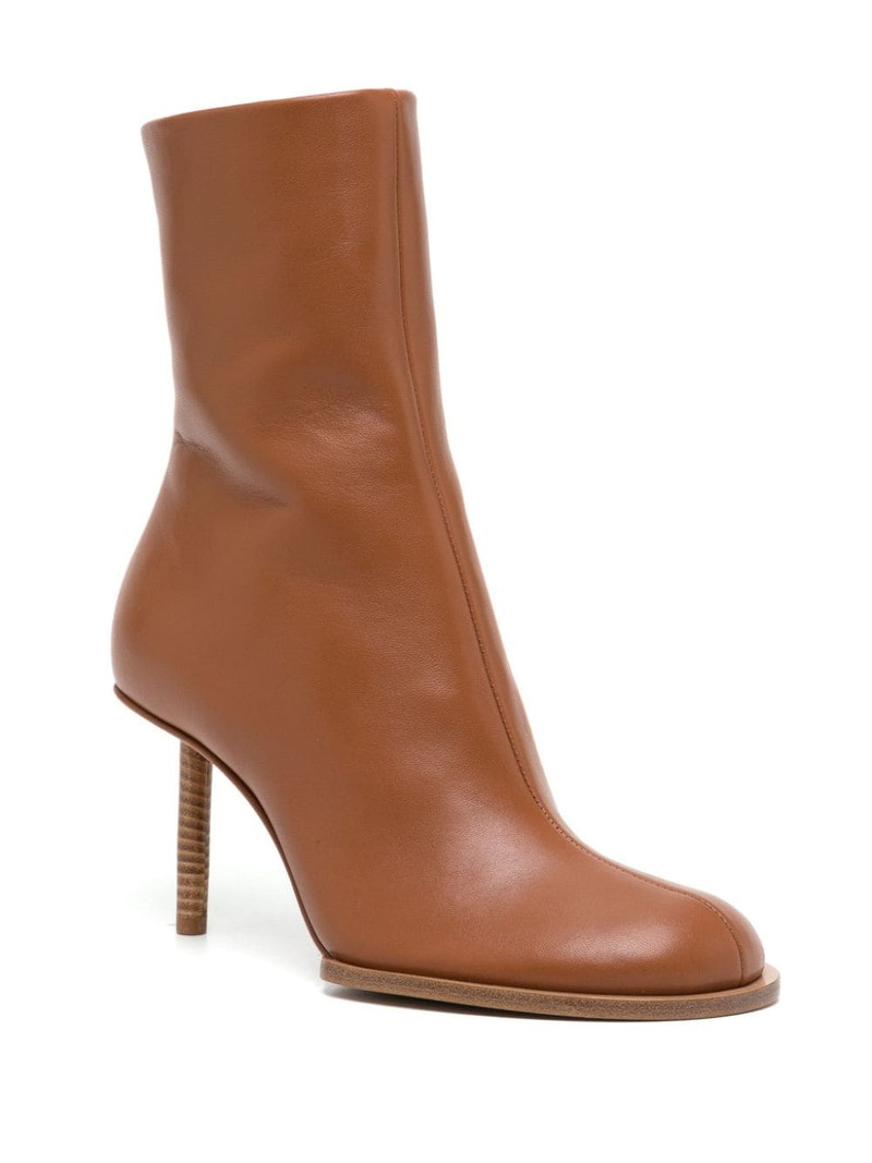 JACQUEMUS Les Bottines Rond CarrÃ© 80mm boots outlook