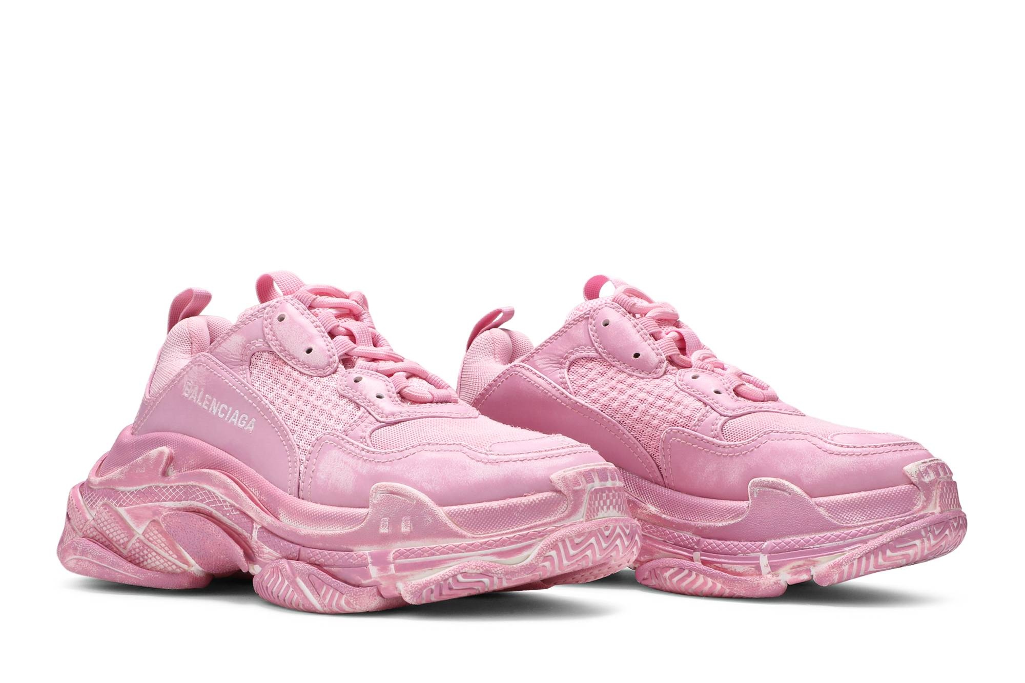Balenciaga Wmns Triple S Sneaker 'Faded Pink' - 8