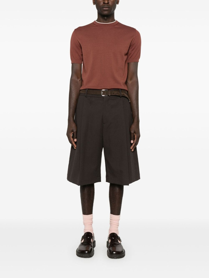 Canali fine-knit T-shirt outlook