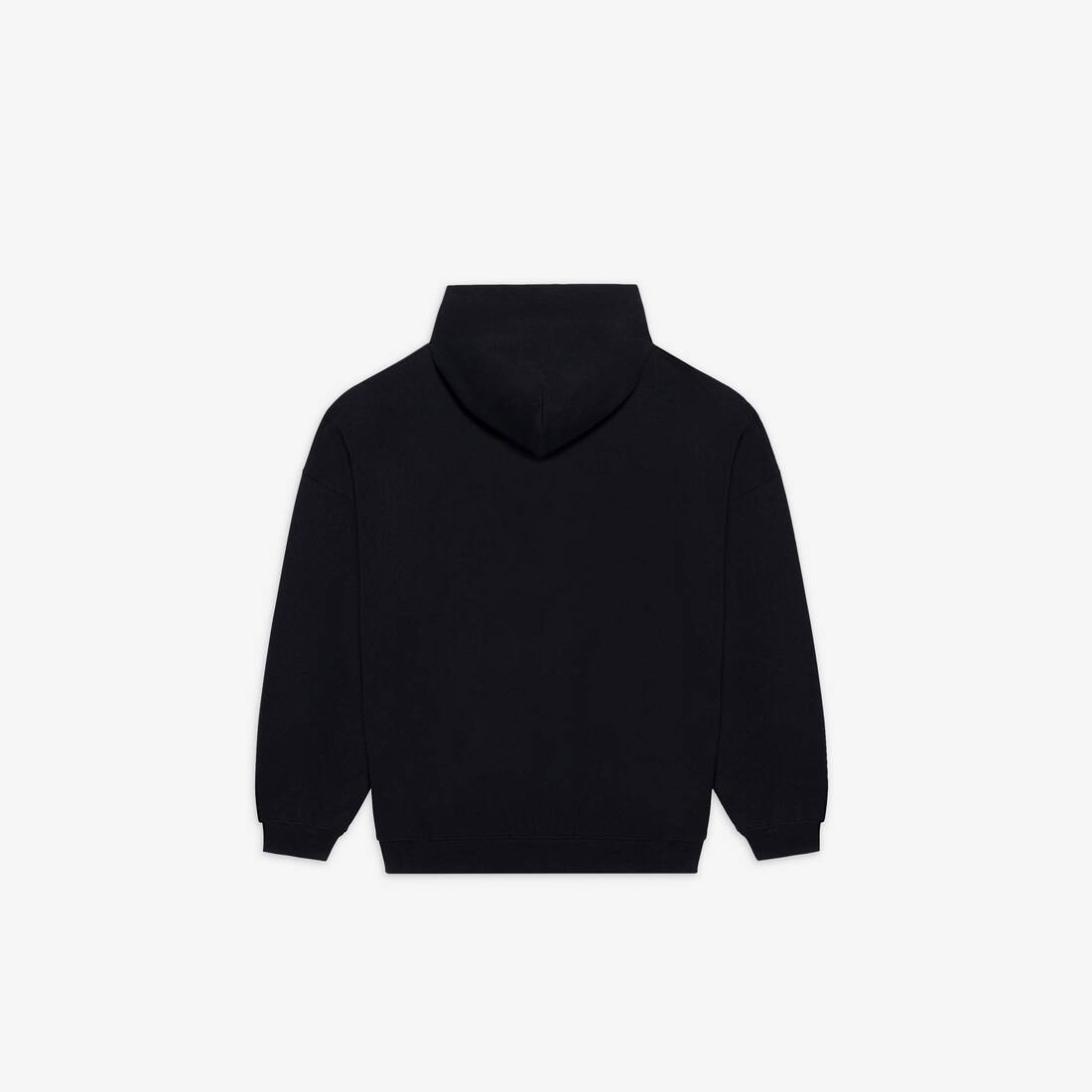 Men's Lion's Laurel Large Fit Hoodie in Black - 2