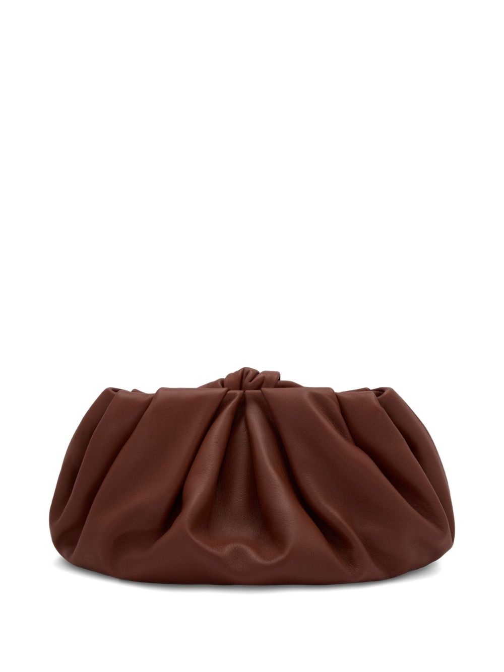 leather clutch bag - 3