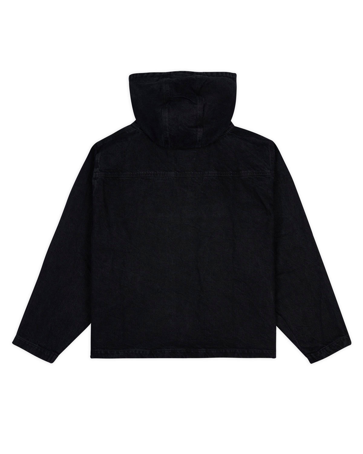 Denim Smock - Black - 2