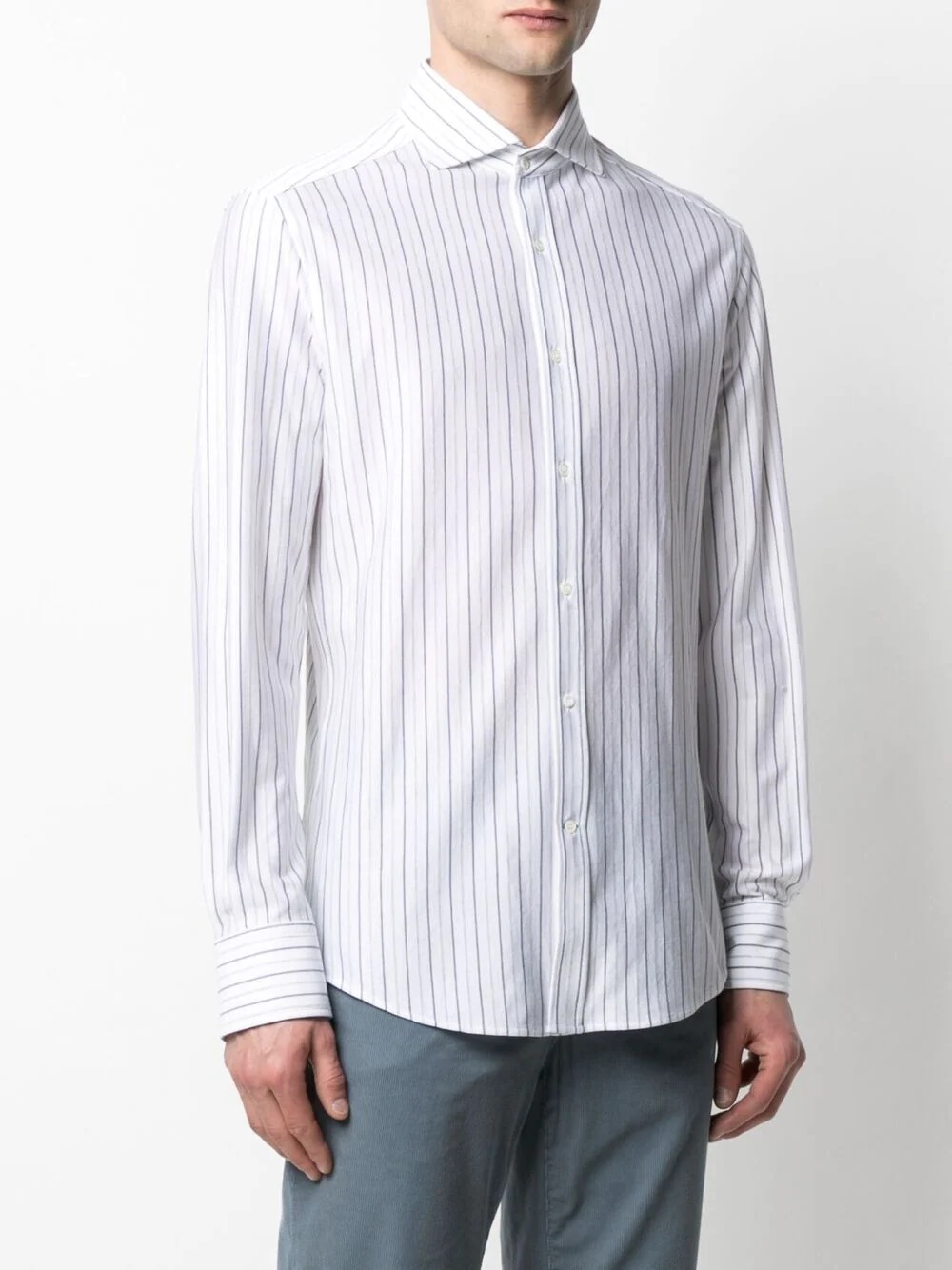 striped cotton shirt - 3