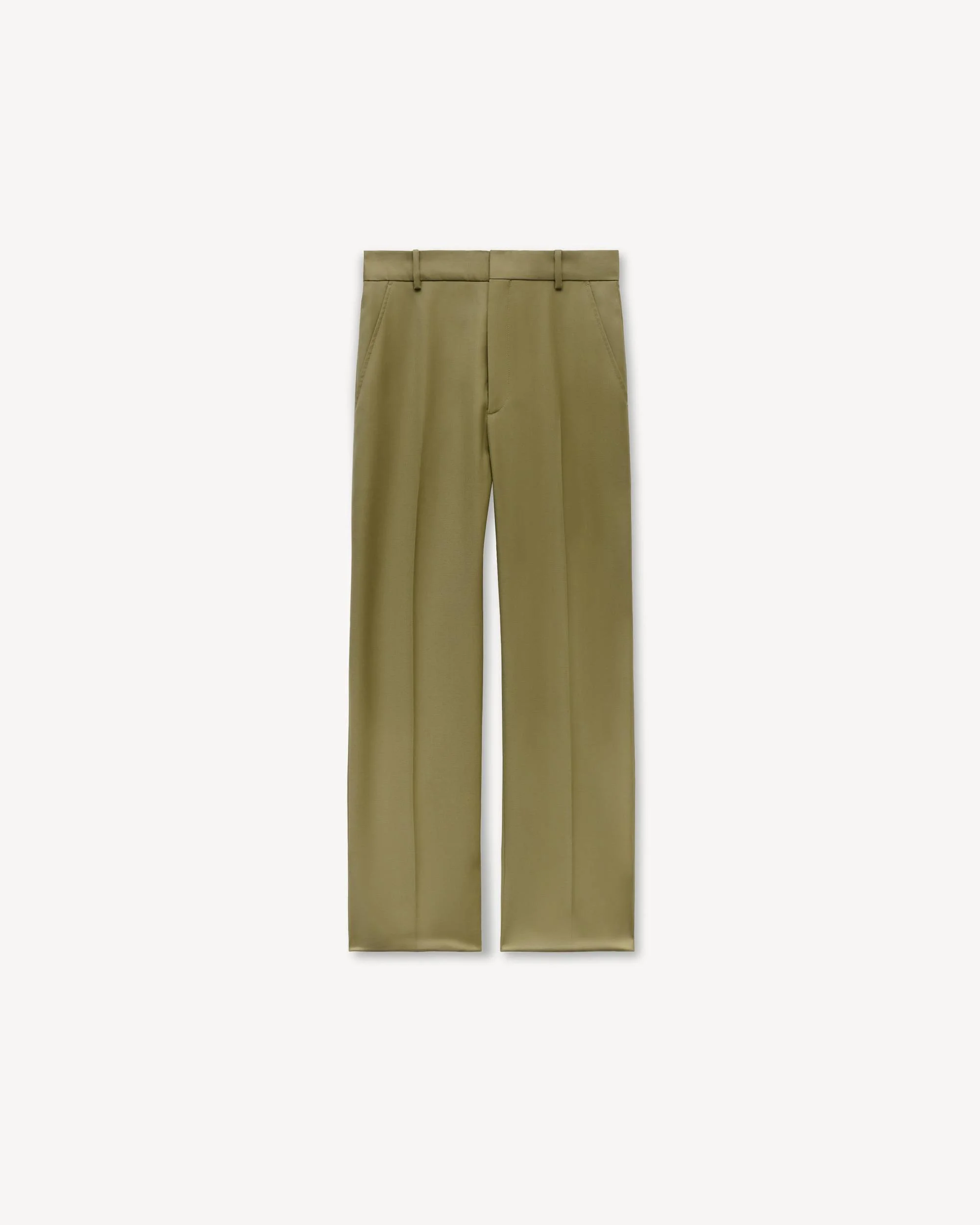 Straight tailored pants in virgin wool - 1