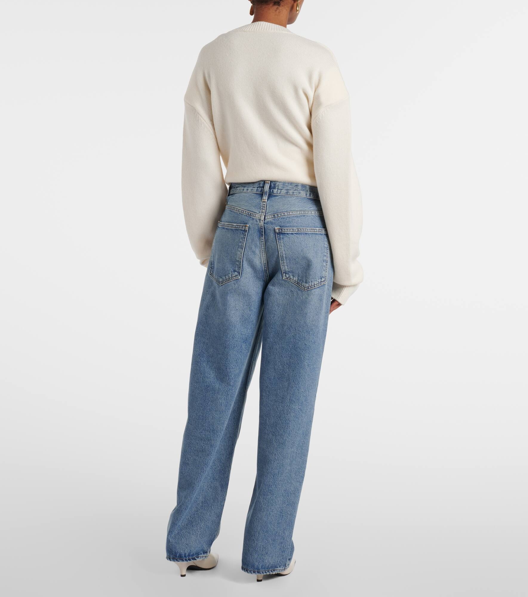 Henson mid-rise wide-leg jeans - 3