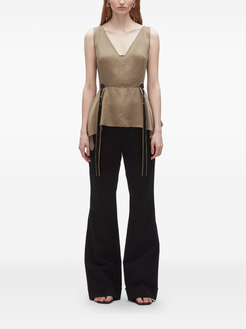 3.1 Phillip Lim V-neck peplum top outlook