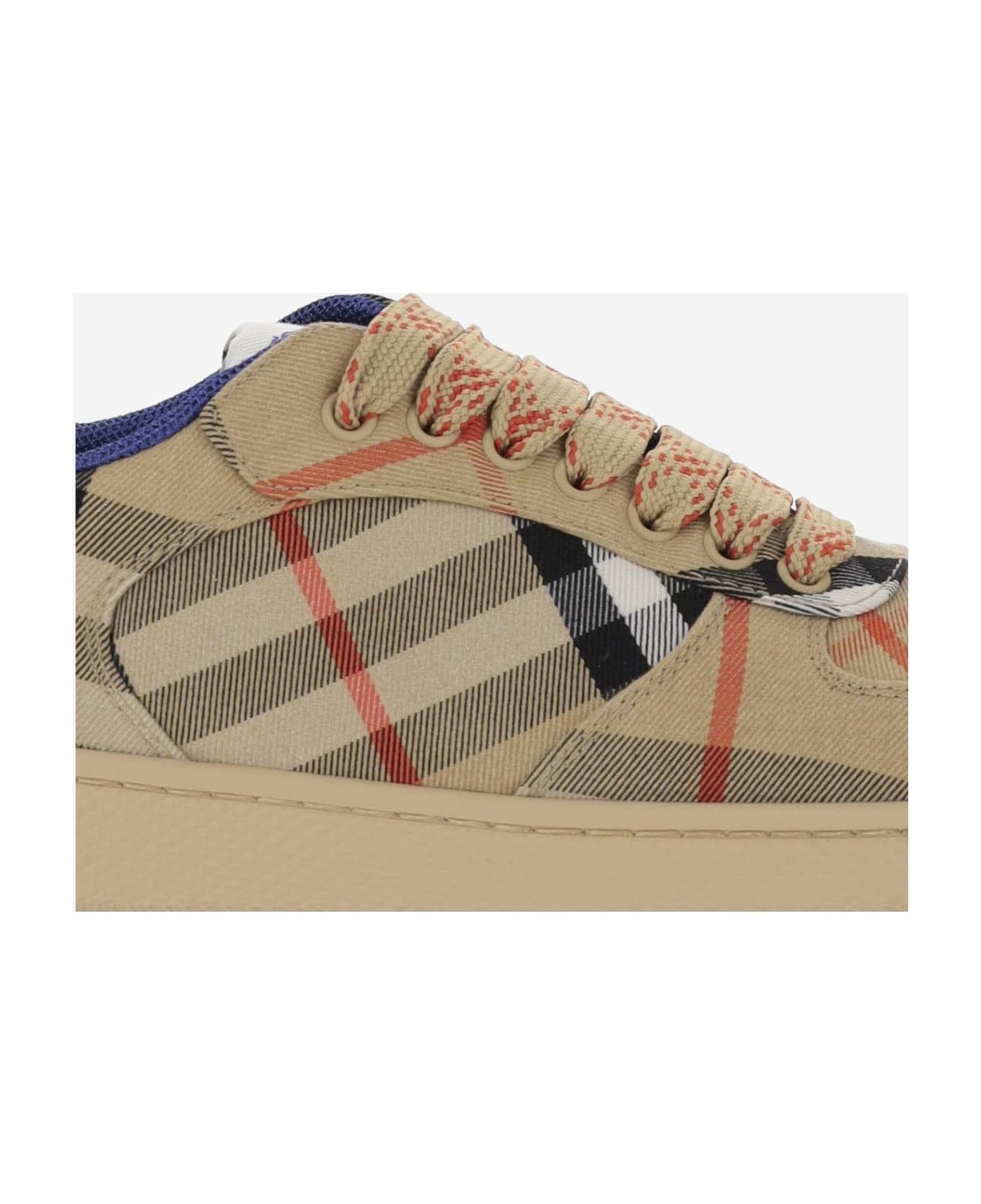 Terrace Sneakers With Check Pattern - 5