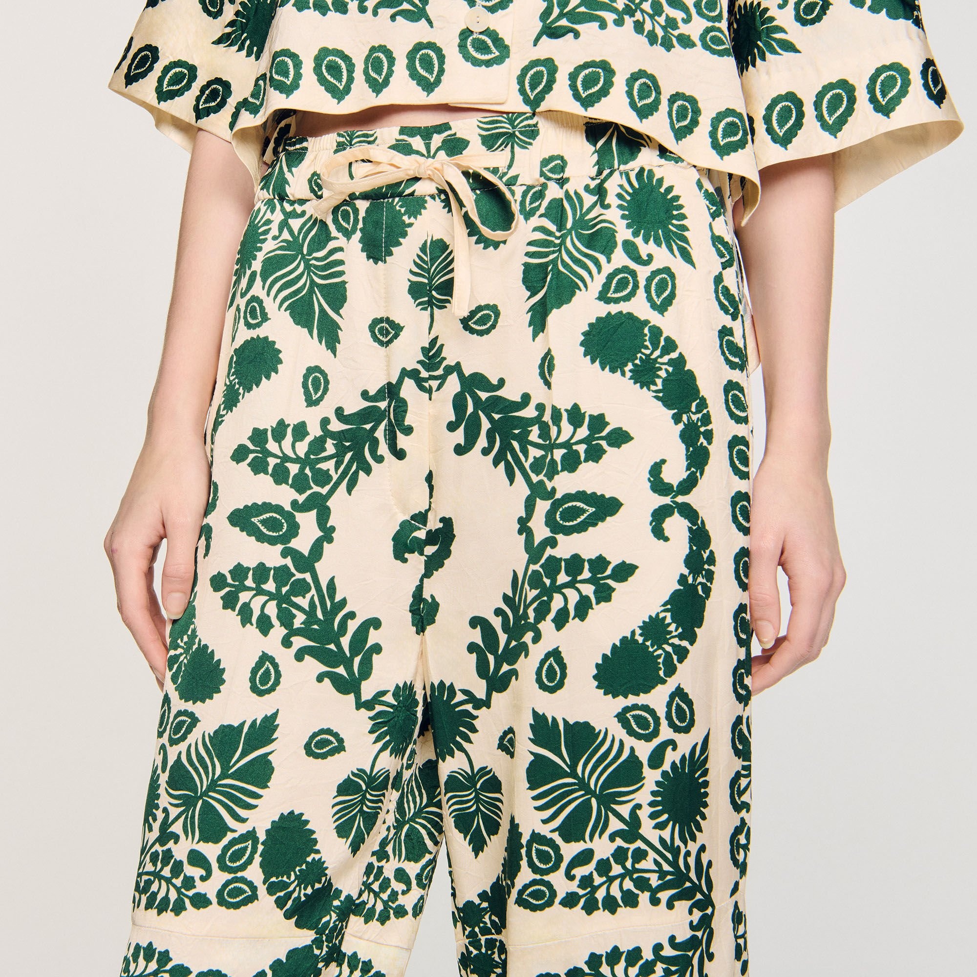 FLORAL PANTS - 3
