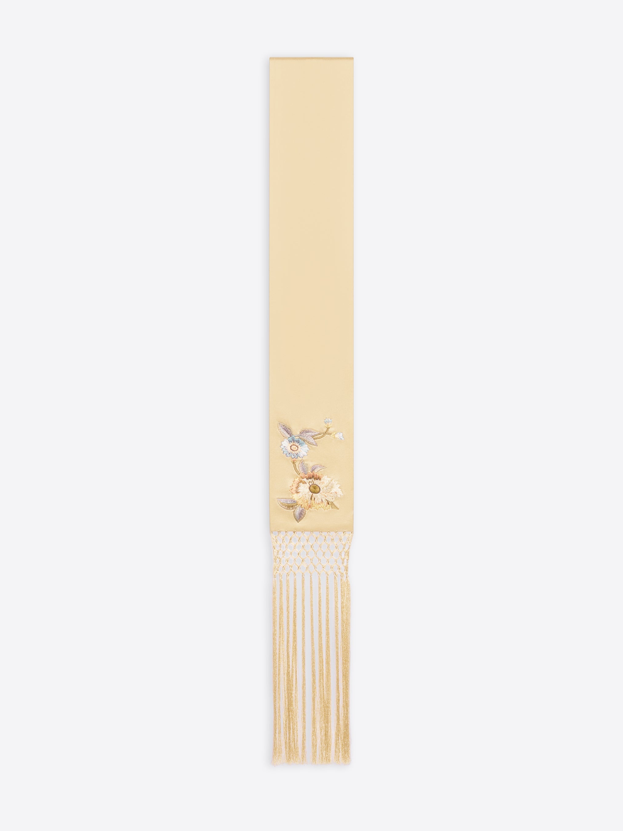 EMBROIDERED SILK SCARF - 2