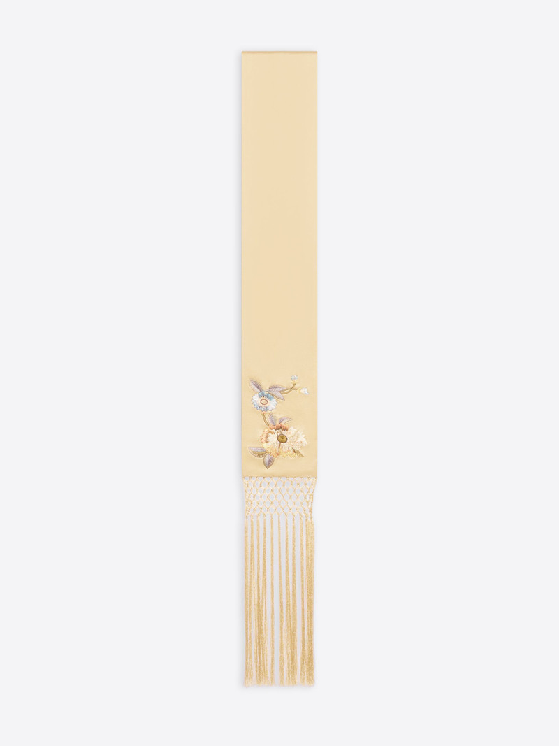 Dries Van Noten EMBROIDERED SILK SCARF outlook