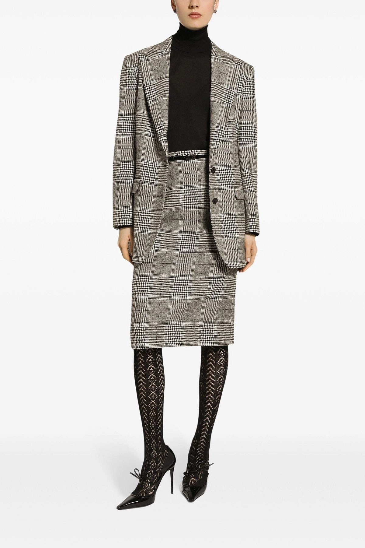 Dolce & Gabbana Women 'Pied De Poule' Blazer - 2
