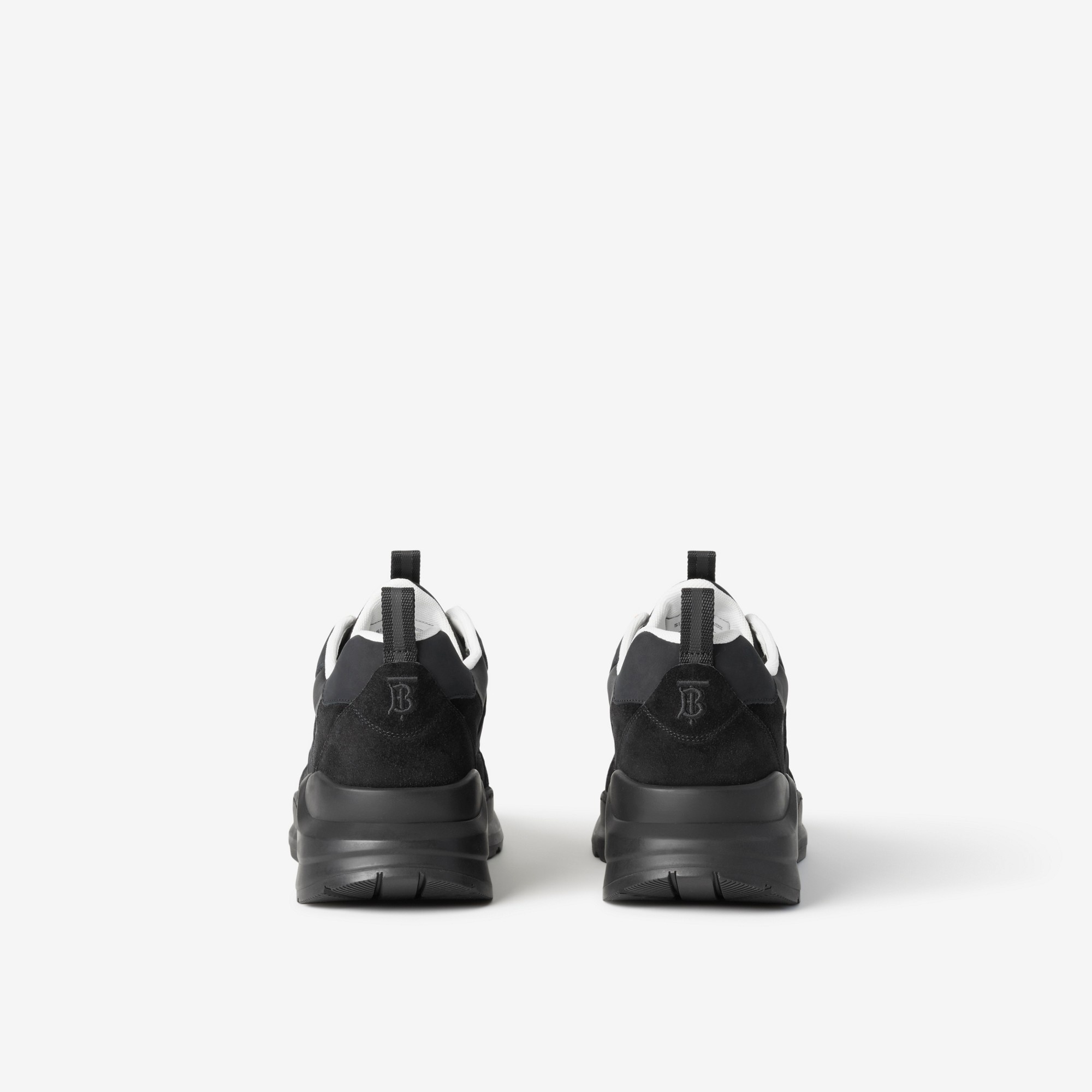 Nylon, Suede and Leather Sneakers - 3
