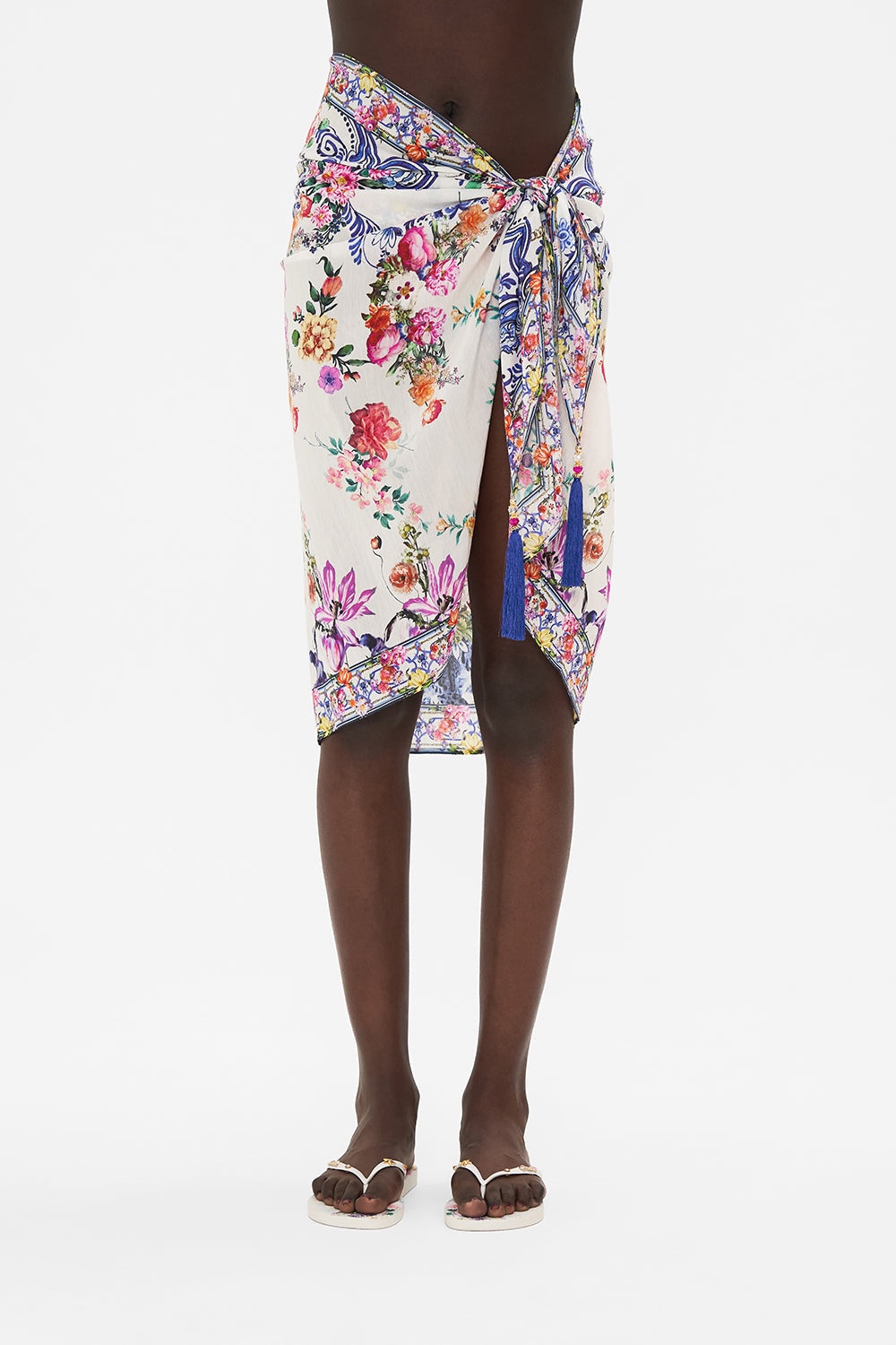 SHORT TASSEL SARONG - 5