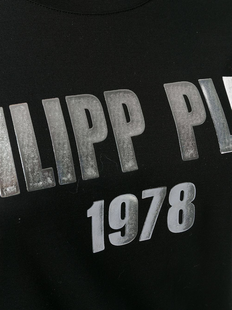metallic 1978 logo T-shirt 5