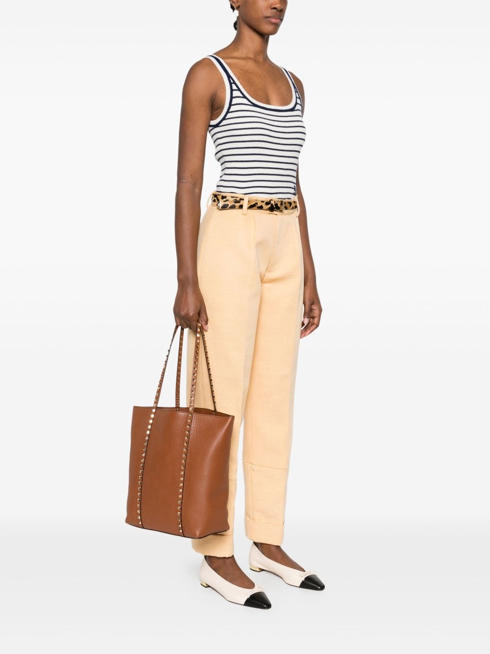 Rockstud-embellished shoulder bag - 2