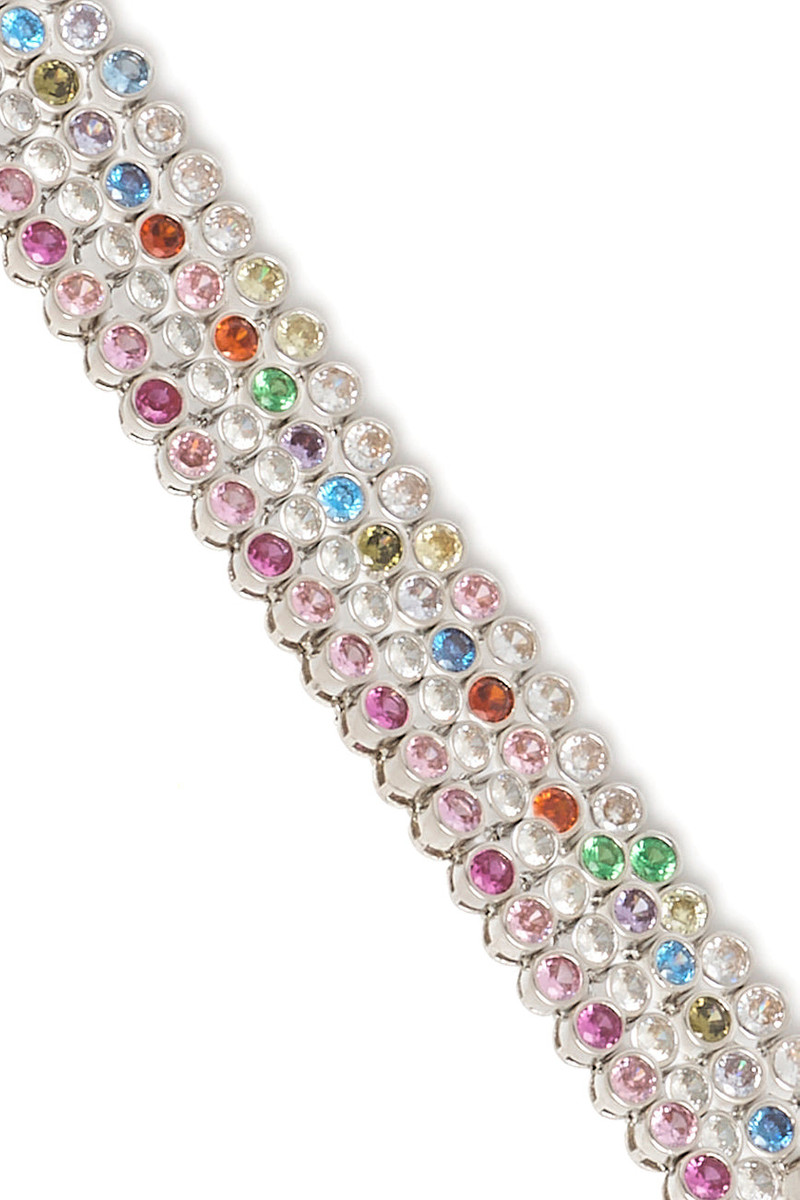 FADING PINK TENNIS NECKLACE 5