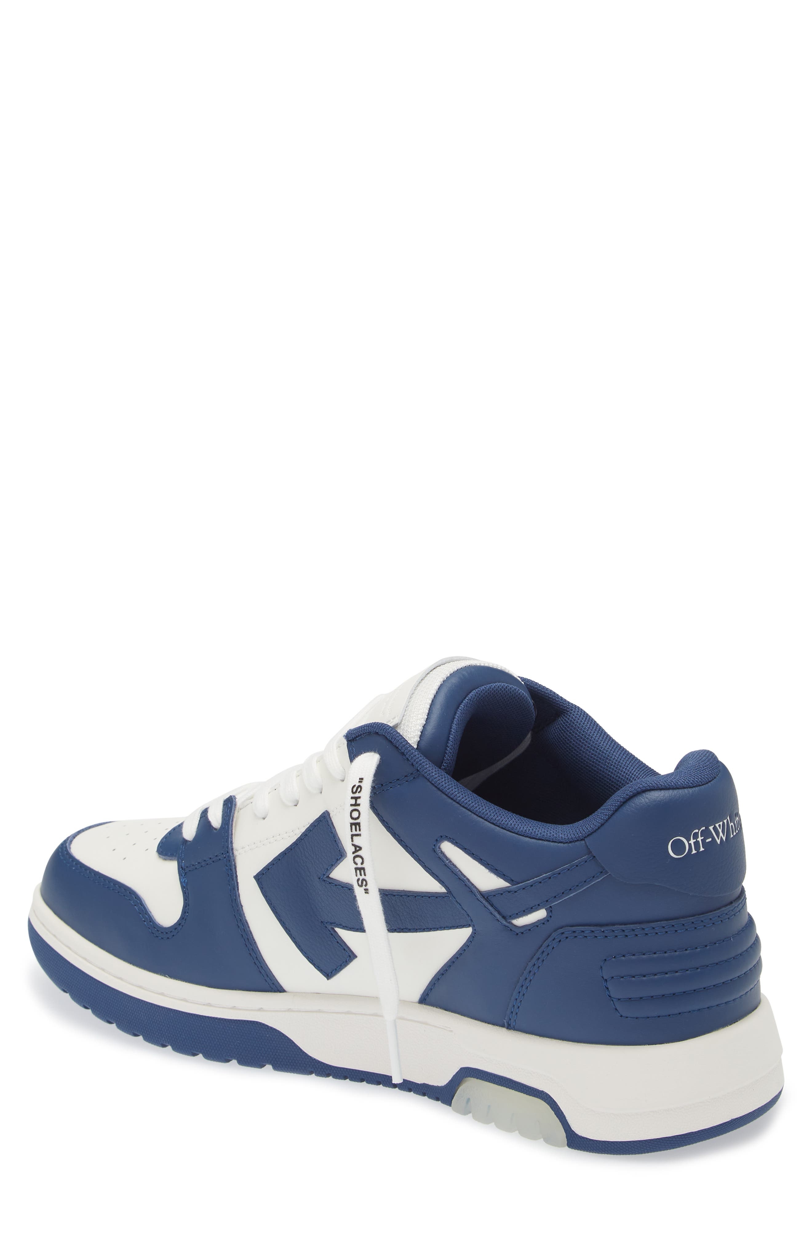 Off-White Out of Office Low Top Sneaker in White/royal Blue at Nordstrom - 2