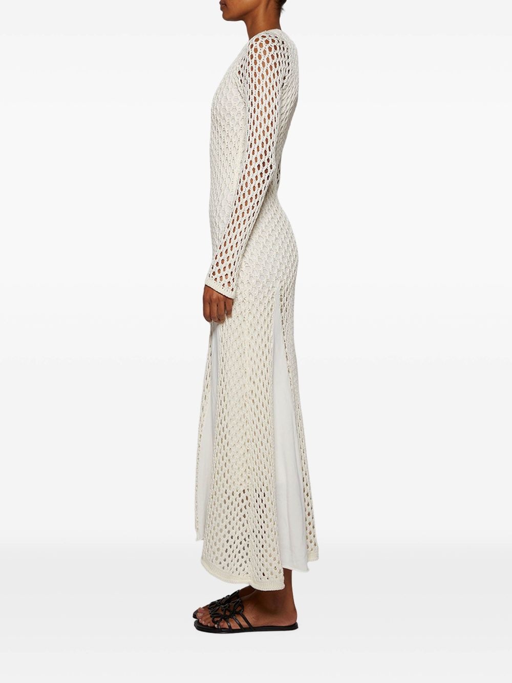 Anansi mesh-panelled dress - 3