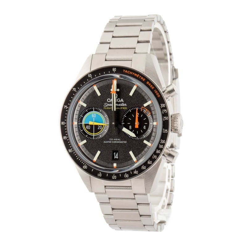 Pre-owned Omega Speedmaster Pilot Stainless Steel - 2