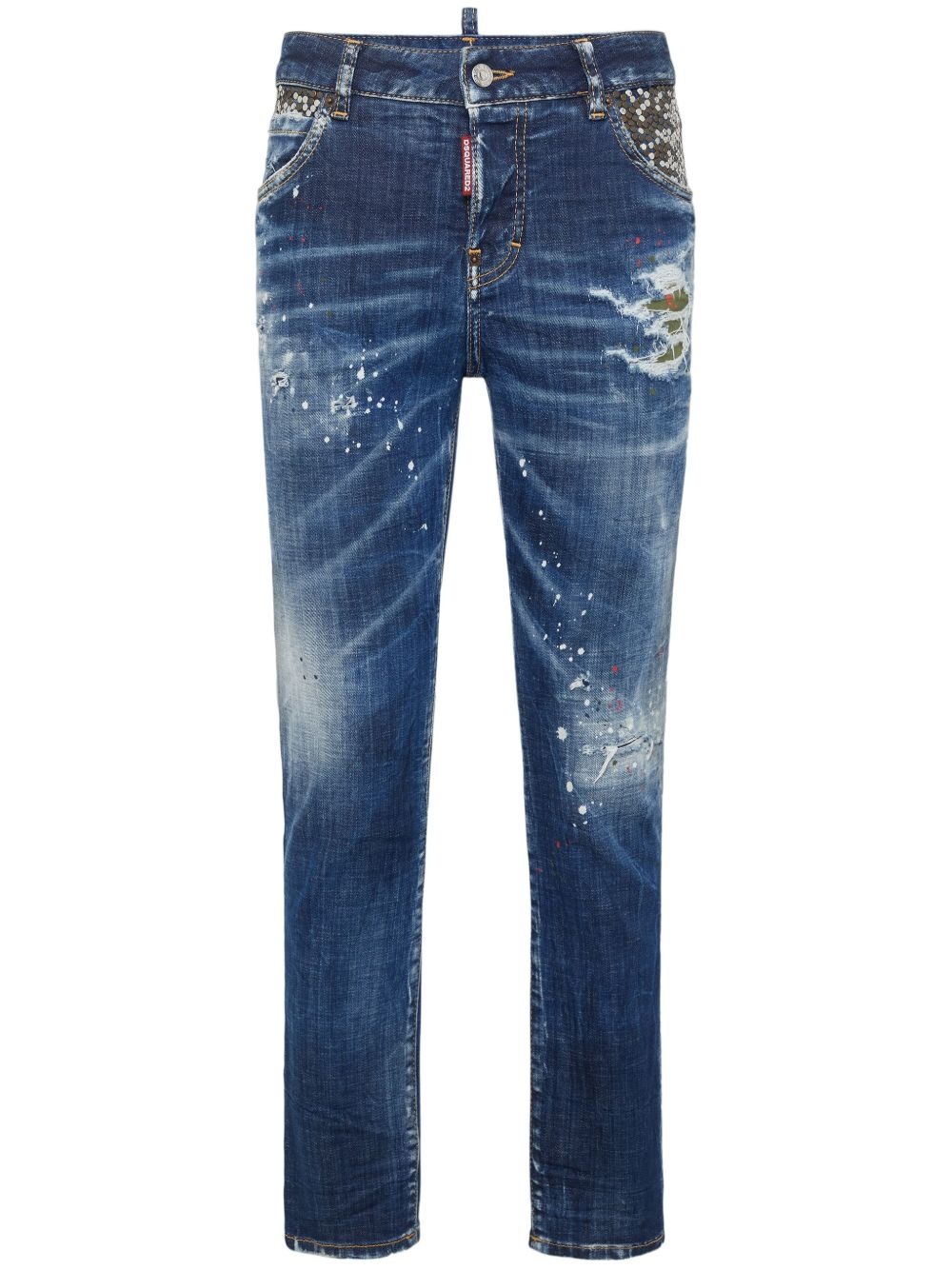 straight-leg jeans - 1