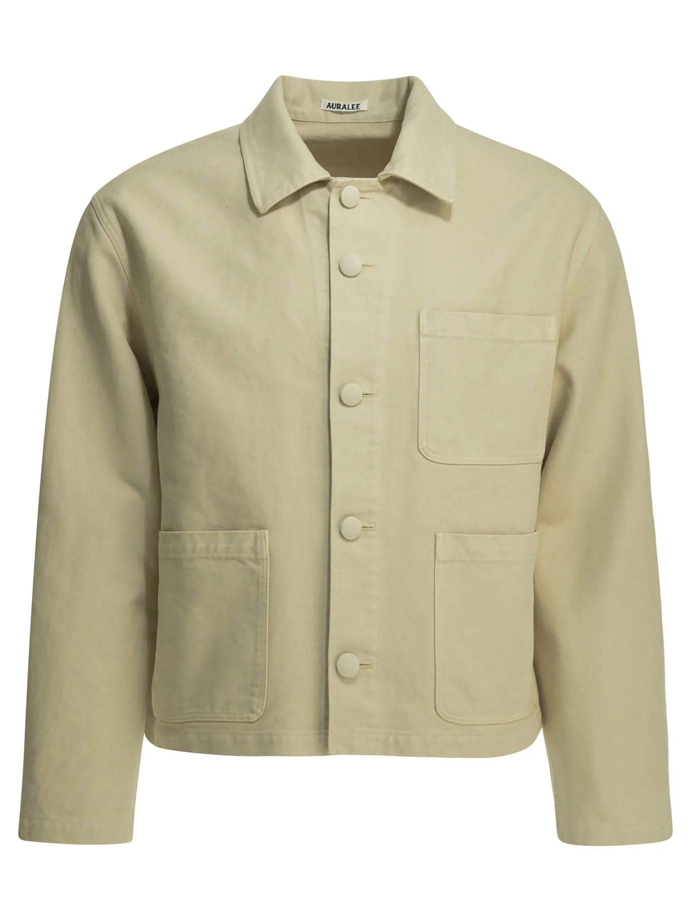 Auralee Cotton Overshirt Jacket - 1
