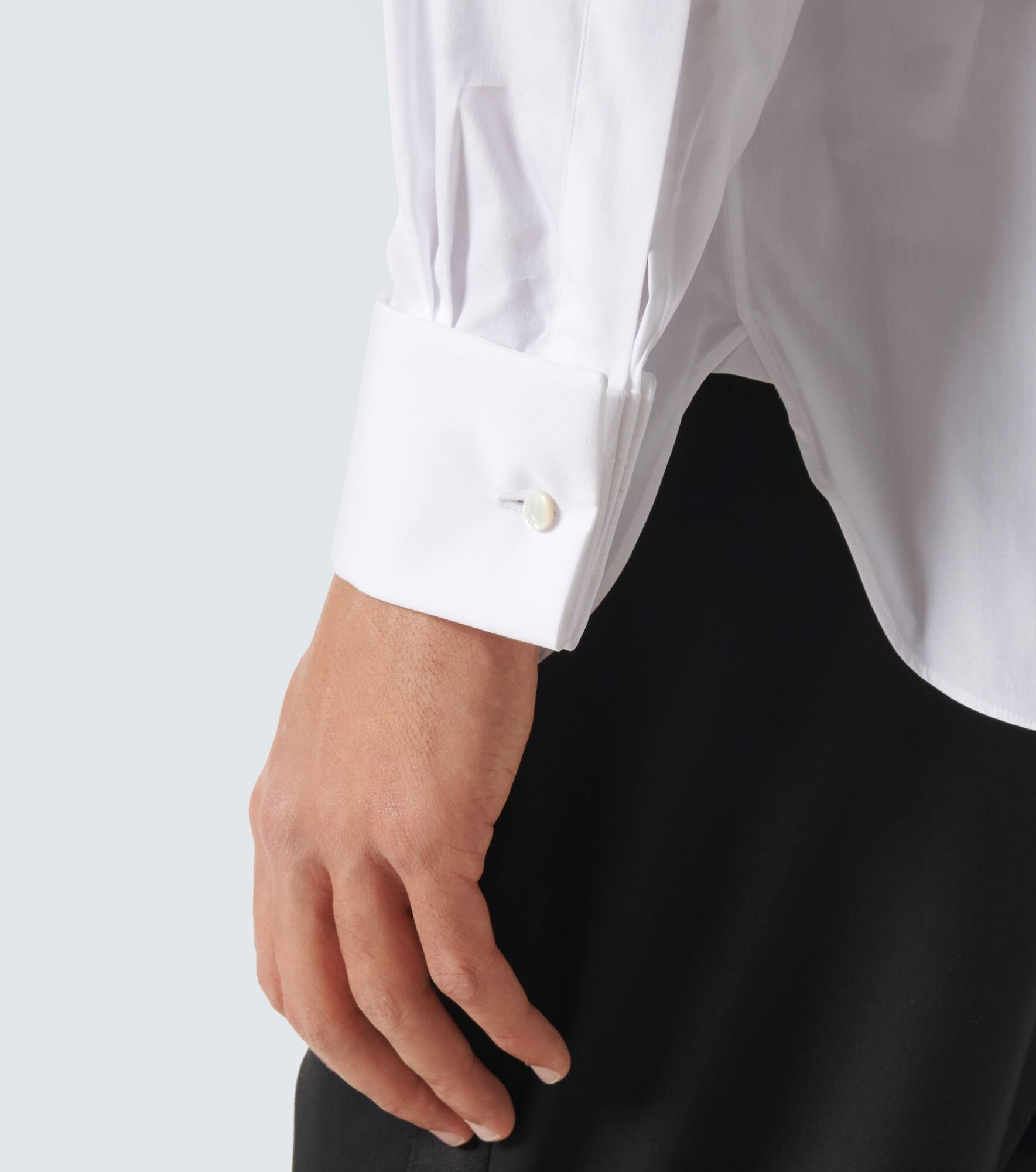Cotton tuxedo shirt - 6