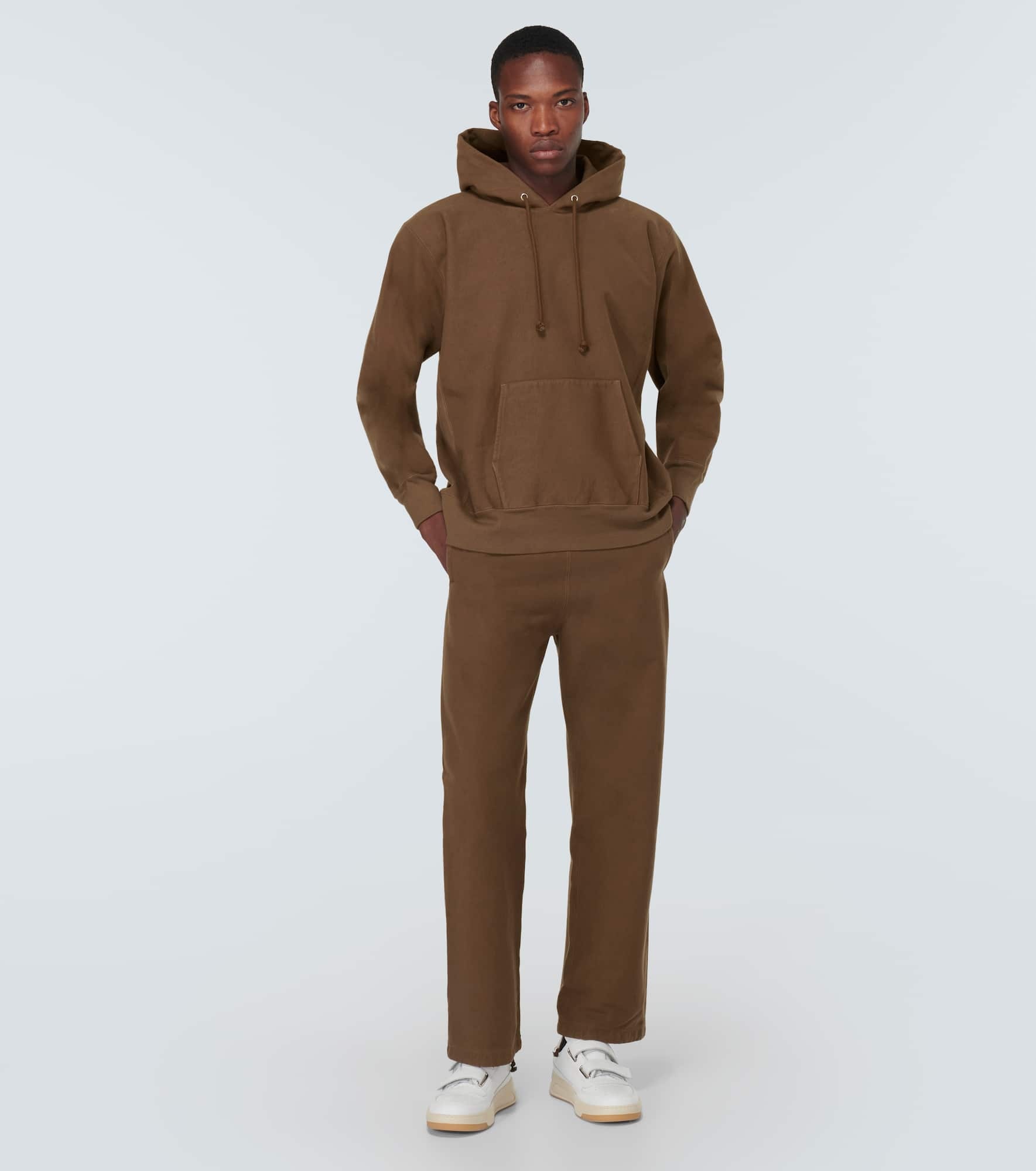 Oversized cotton-blend hoodie - 2