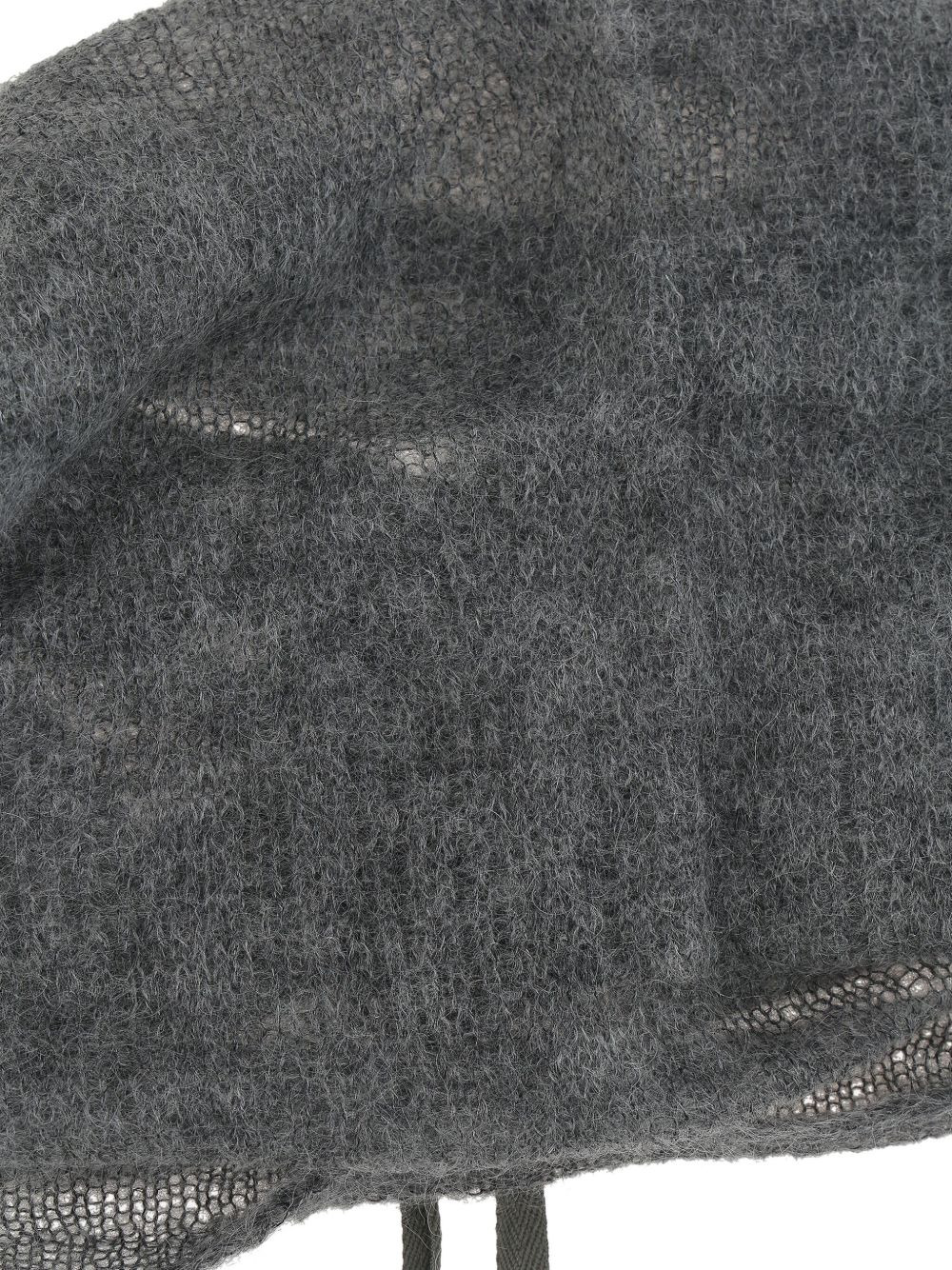 gathered-detail neck scarf - 3
