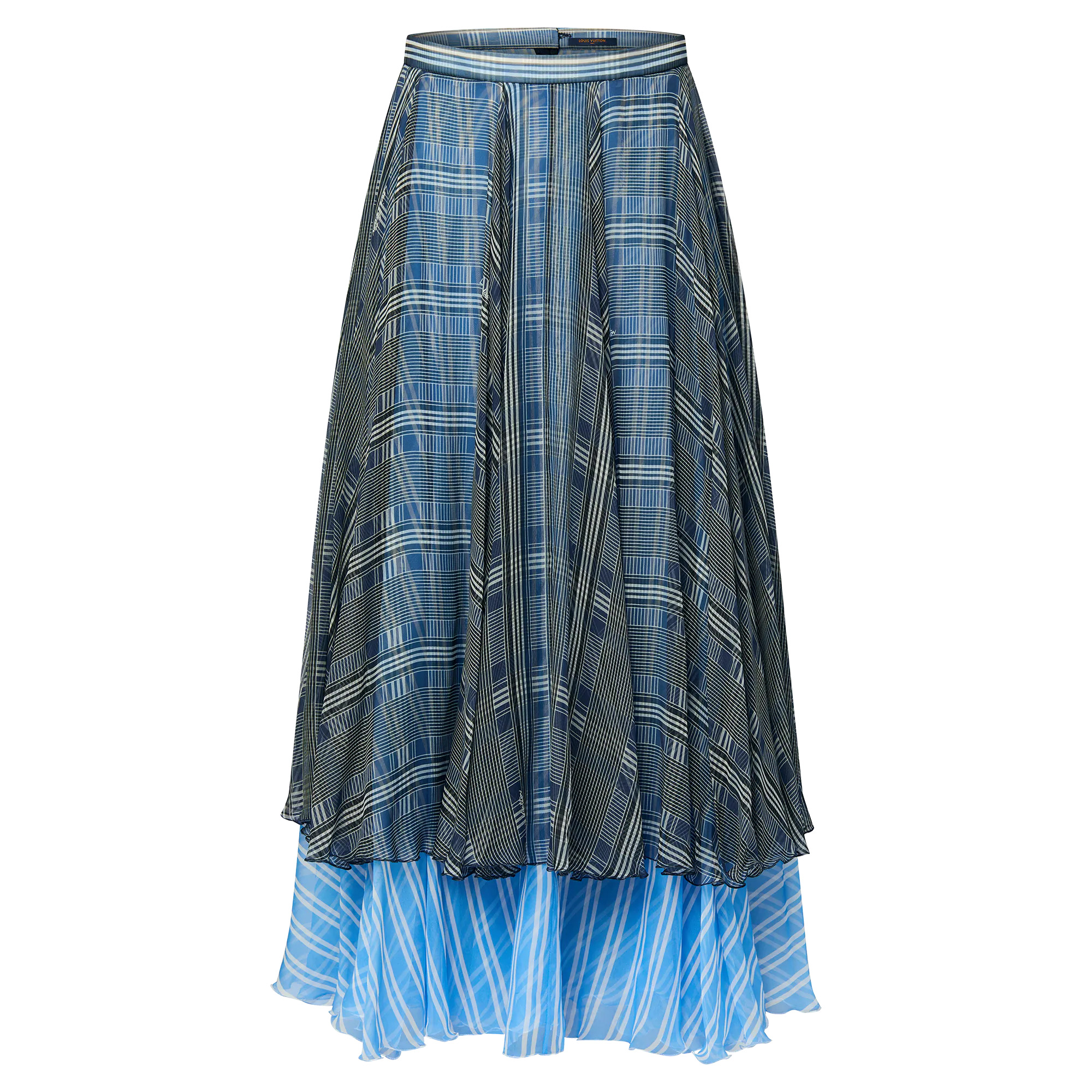 Graphic Tiered Skirt - 1