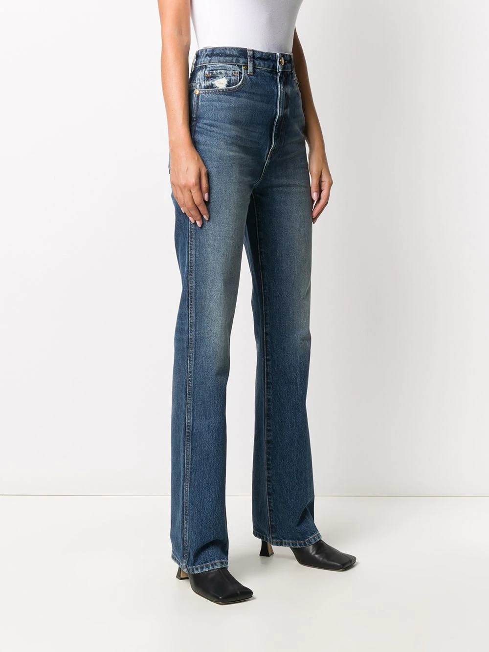 straight-leg high-rise jeans - 3