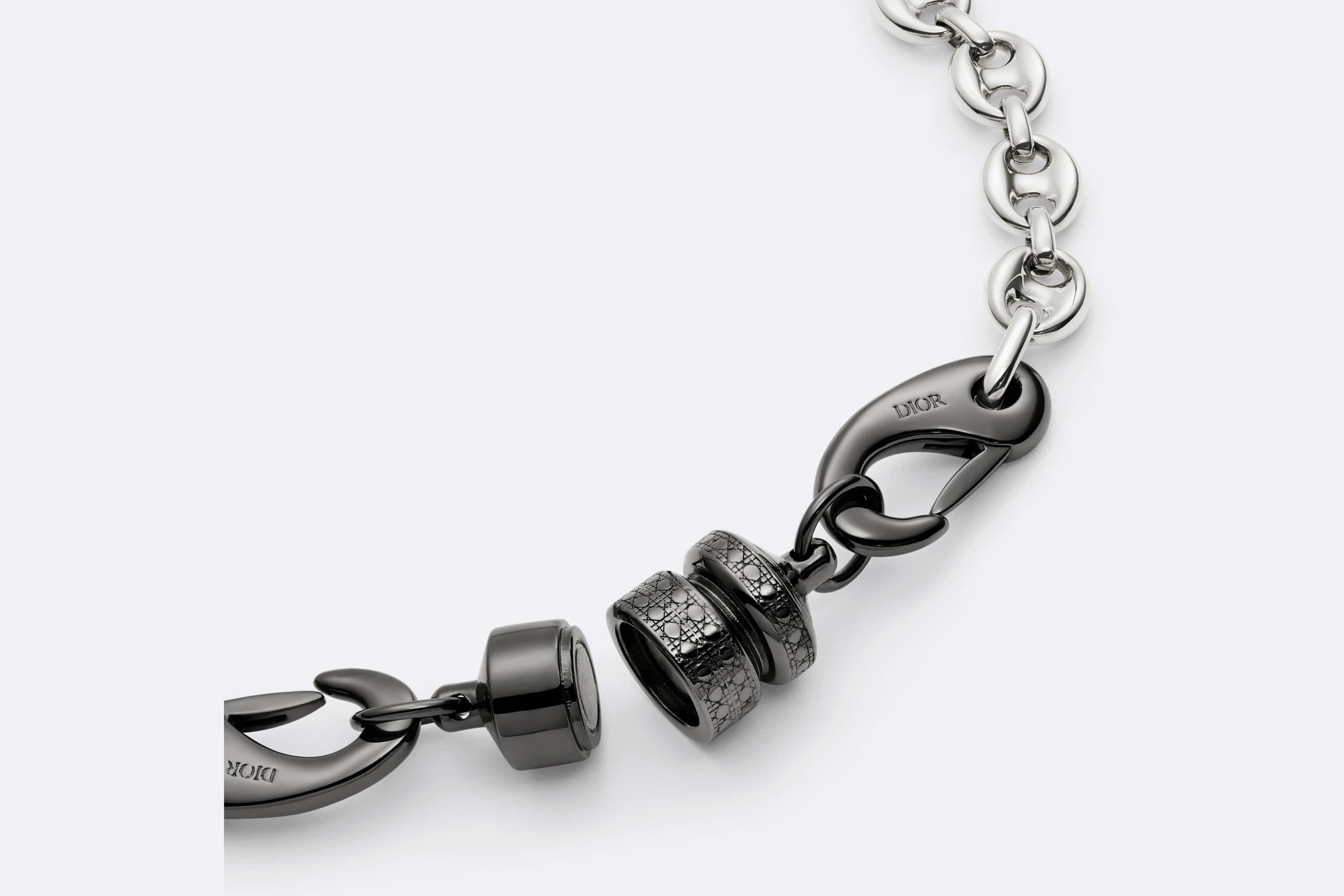 Cylinder Cannage Necklace - 3