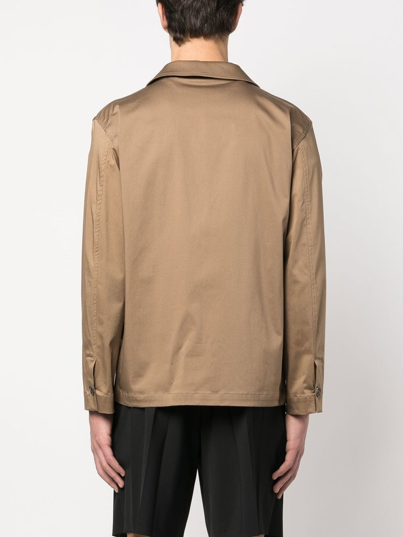 long-sleeve stretch-cotton shirt 4
