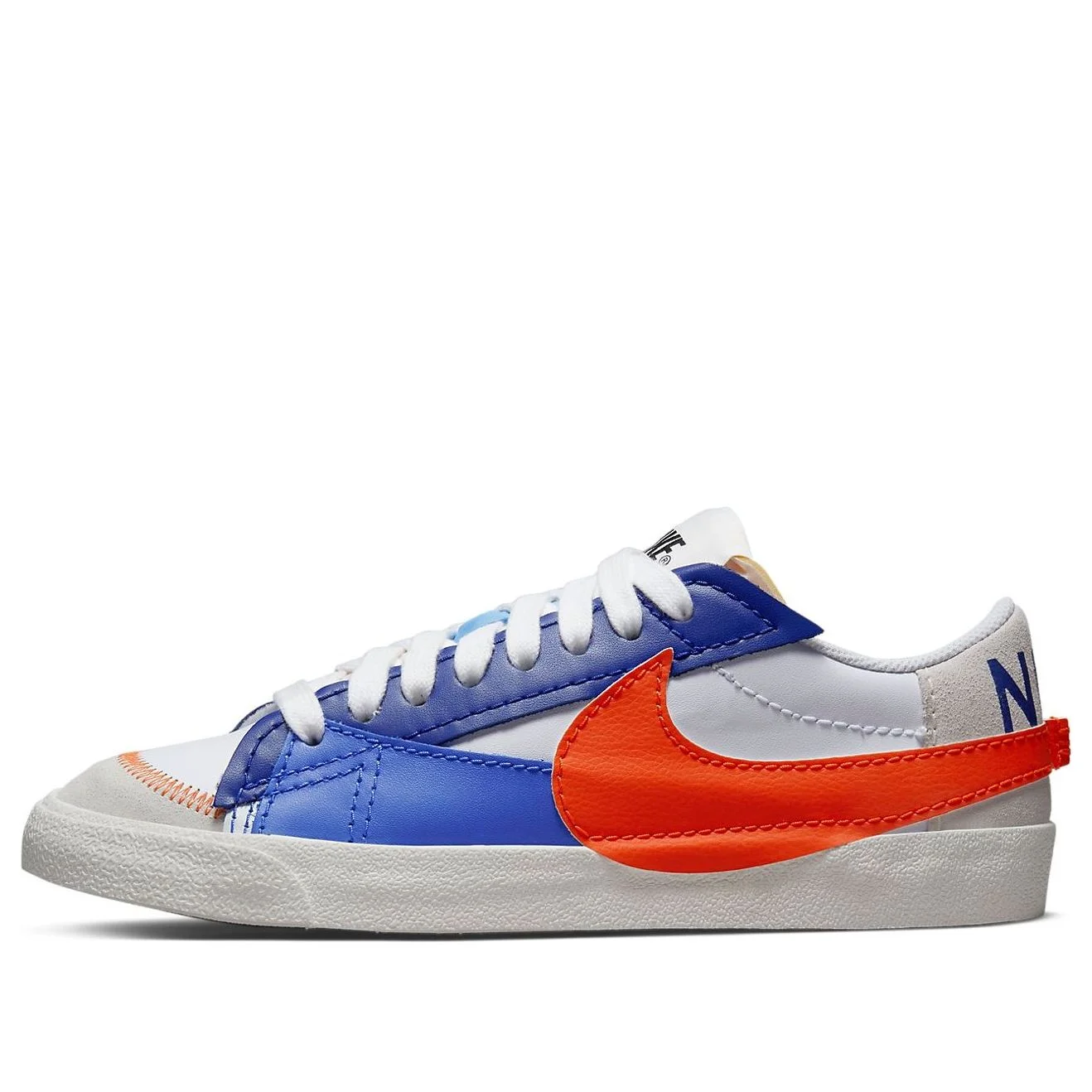 Nike Blazer Low '77 Jumbo 'White Dark Royal Blue' DV9122-181 - 1