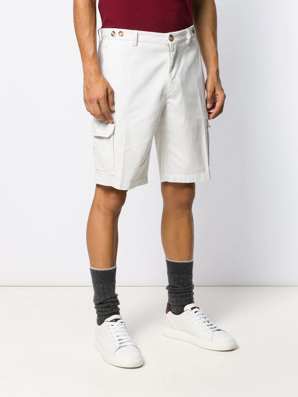 slim-fit chino shorts - 3