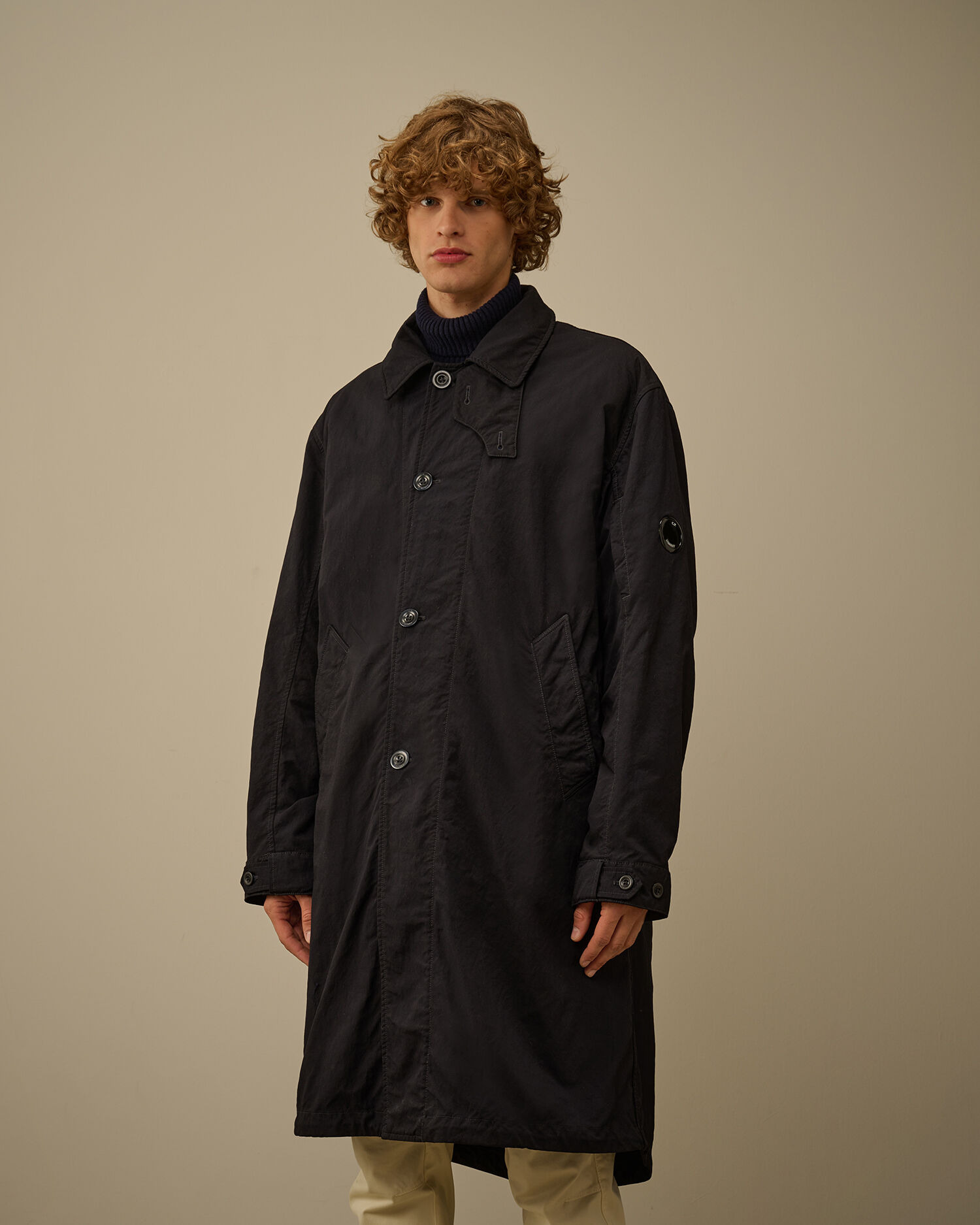 Twill Fishtail Padded Coat - 3