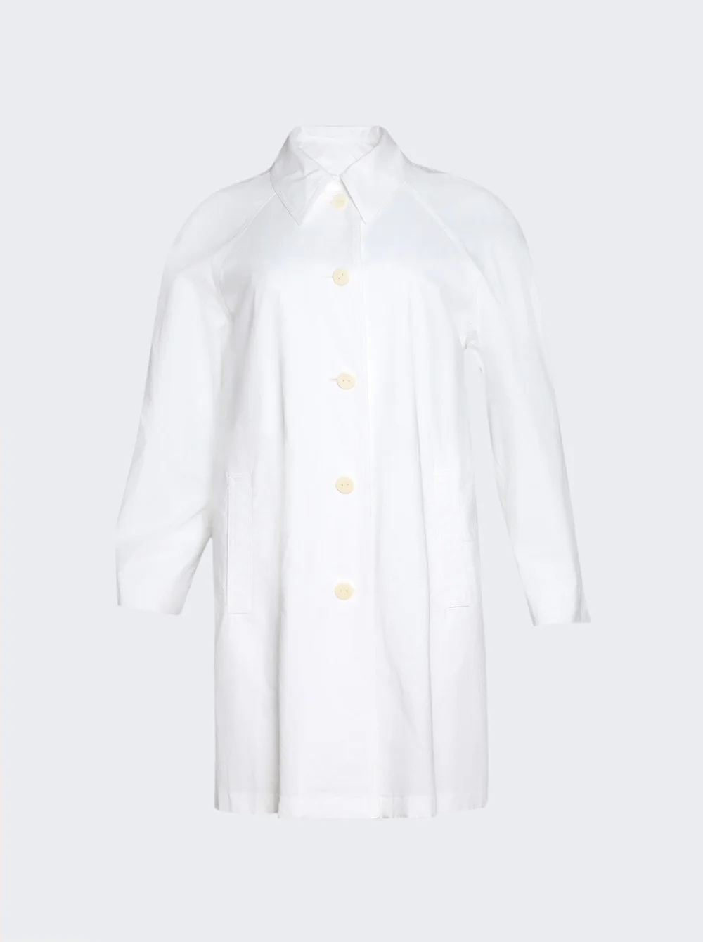 Hawkins Coat White - 1