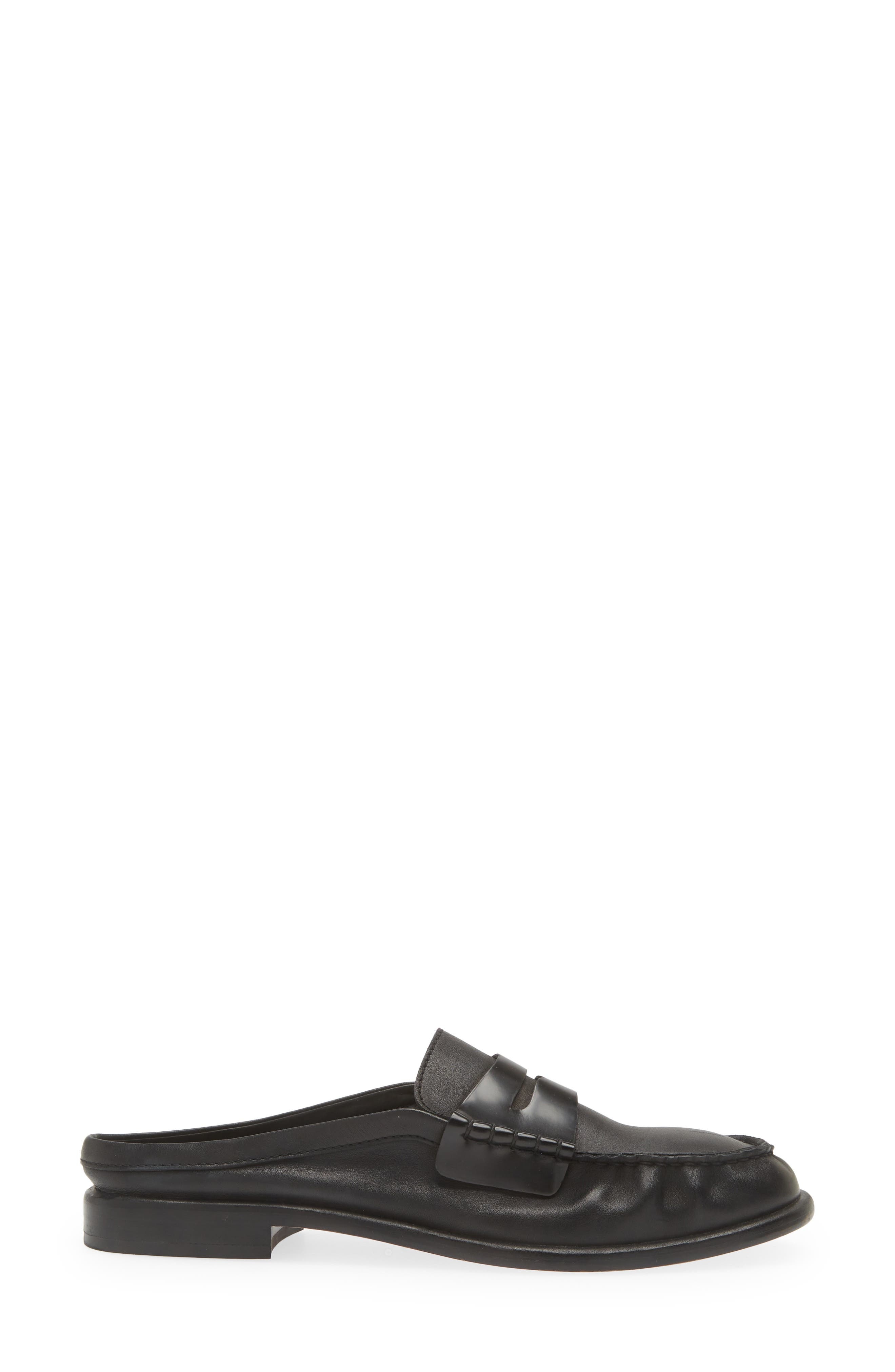 rag & bone Carter Penny Loafer Mule in Blk at Nordstrom - 3