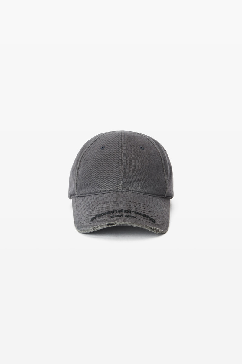 Distressed Logo Baseball Cap 5