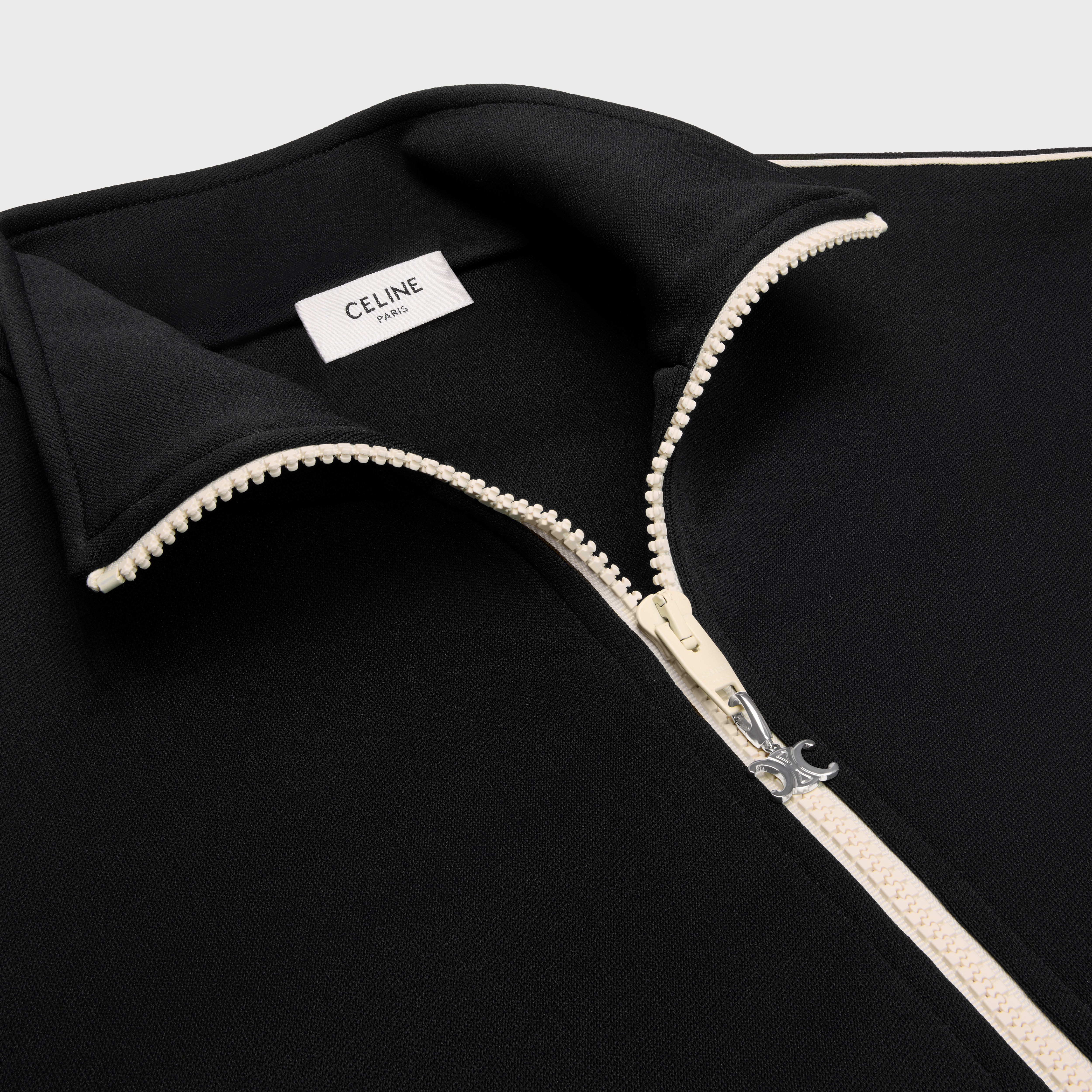 tracksuit jacket in double face jersey - 3